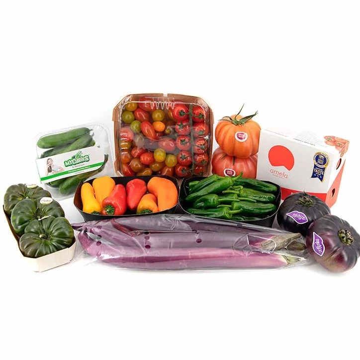 Selección de Verduras Gourmet 3 kg La Parcela, Origen España, Andalucía (Costa Tropical), Comprar Fruta y Verdura Fresca, De La Huerta A Tu Casa, Producto de Cooperativa Granada La Palma