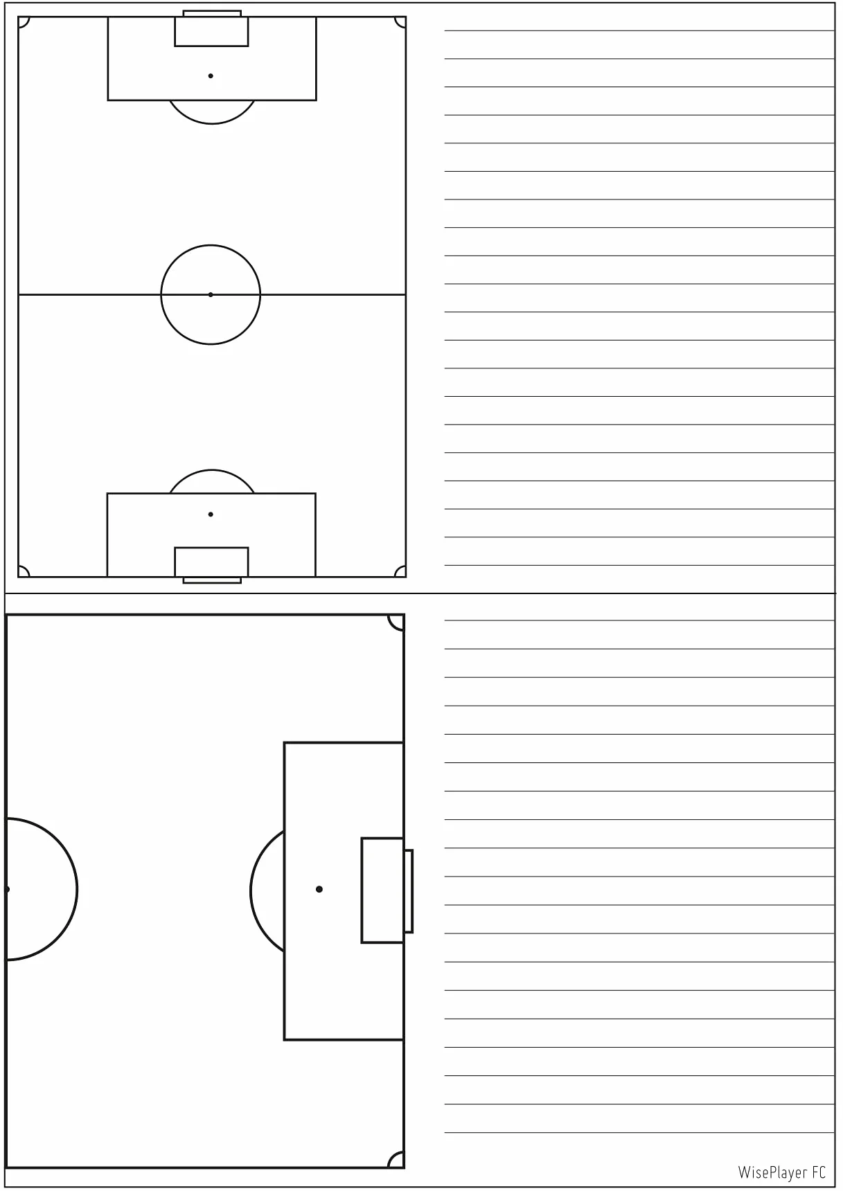Pizarra Táctica Fútbol Reversible para Entrenadores con Silbato, Hojas y Bolsa