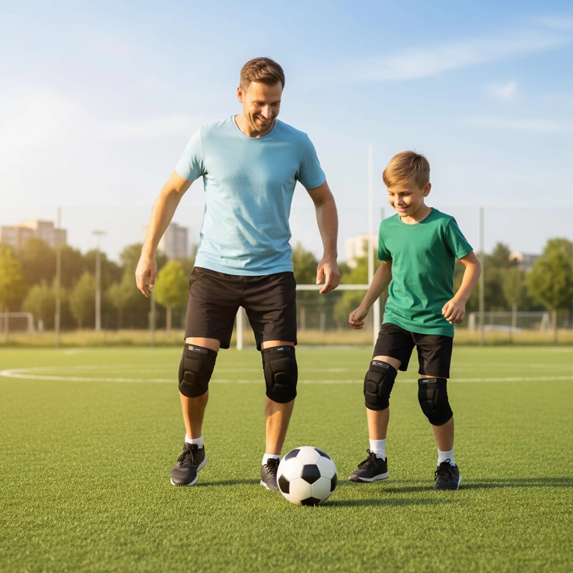 EULANT Rodilleras Voleibol Anticolisión Suaves Elásticas Protector Rodilla para Balonmano Futbol Baloncesto