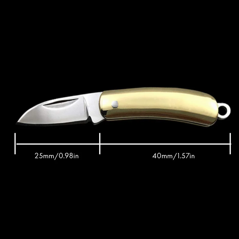 Mini Cuchillo Llavero Multifuncional Plegable de Supervivencia