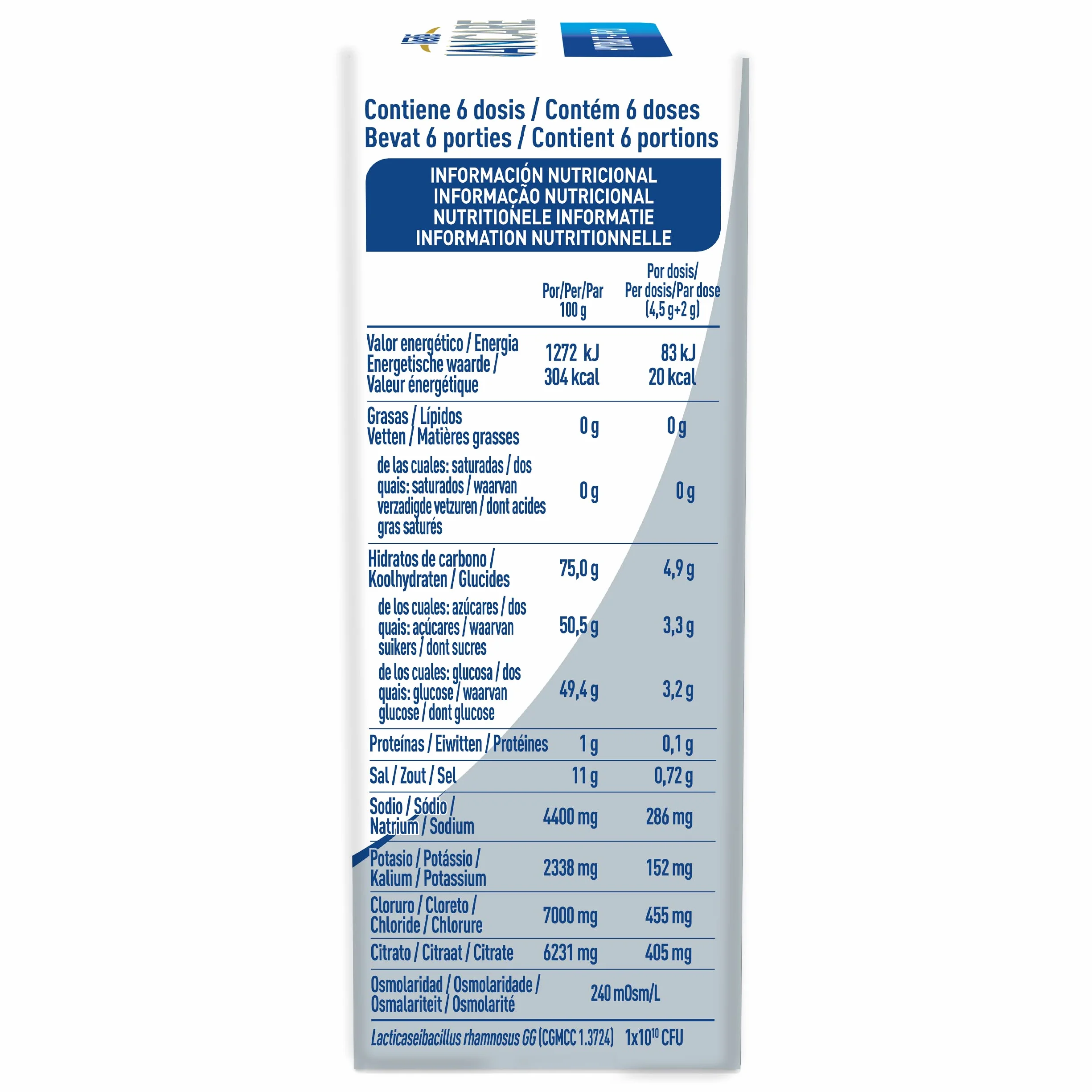 Nestlé NANCARE HYDRATE-PRO - Polvo 6(4,5g+2g) - Complemento infantil