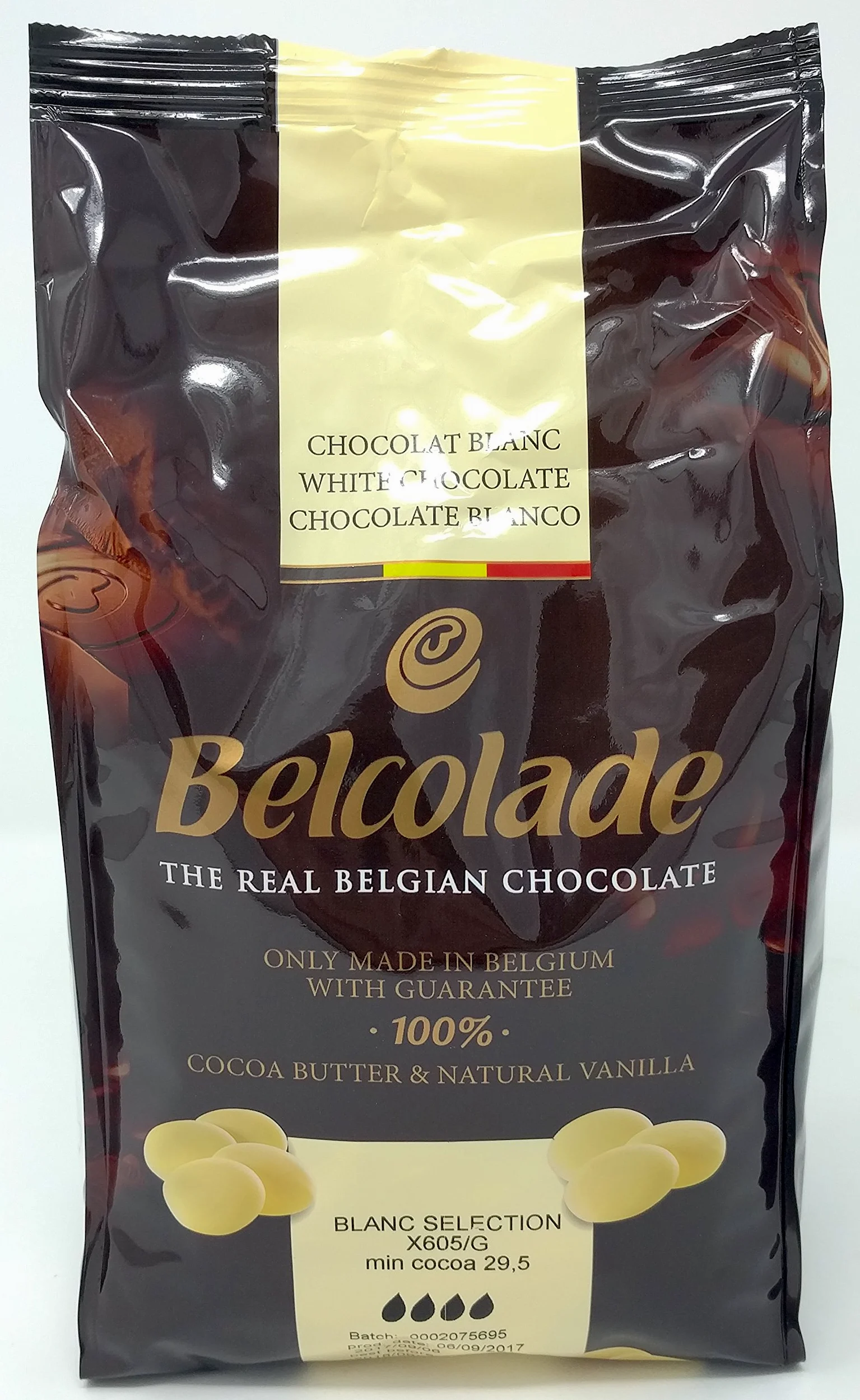 Belcolade Blanco Chocolate - 1kg