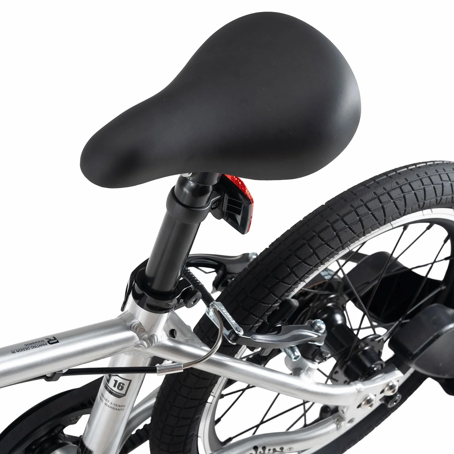 ROCKBROS Darwin Riemenantrieb 16/20 Pulgadas Bicicleta de Montaña para Niños, Bicicleta Infantil con Cuadro de Aluminio Ligero