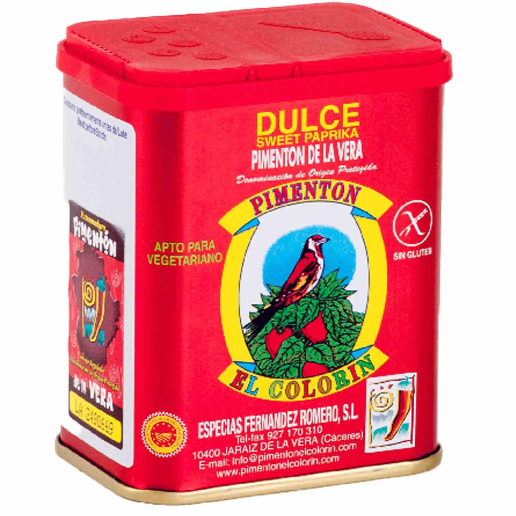 Pimentón de la Vera Dulce "El Colorín"
