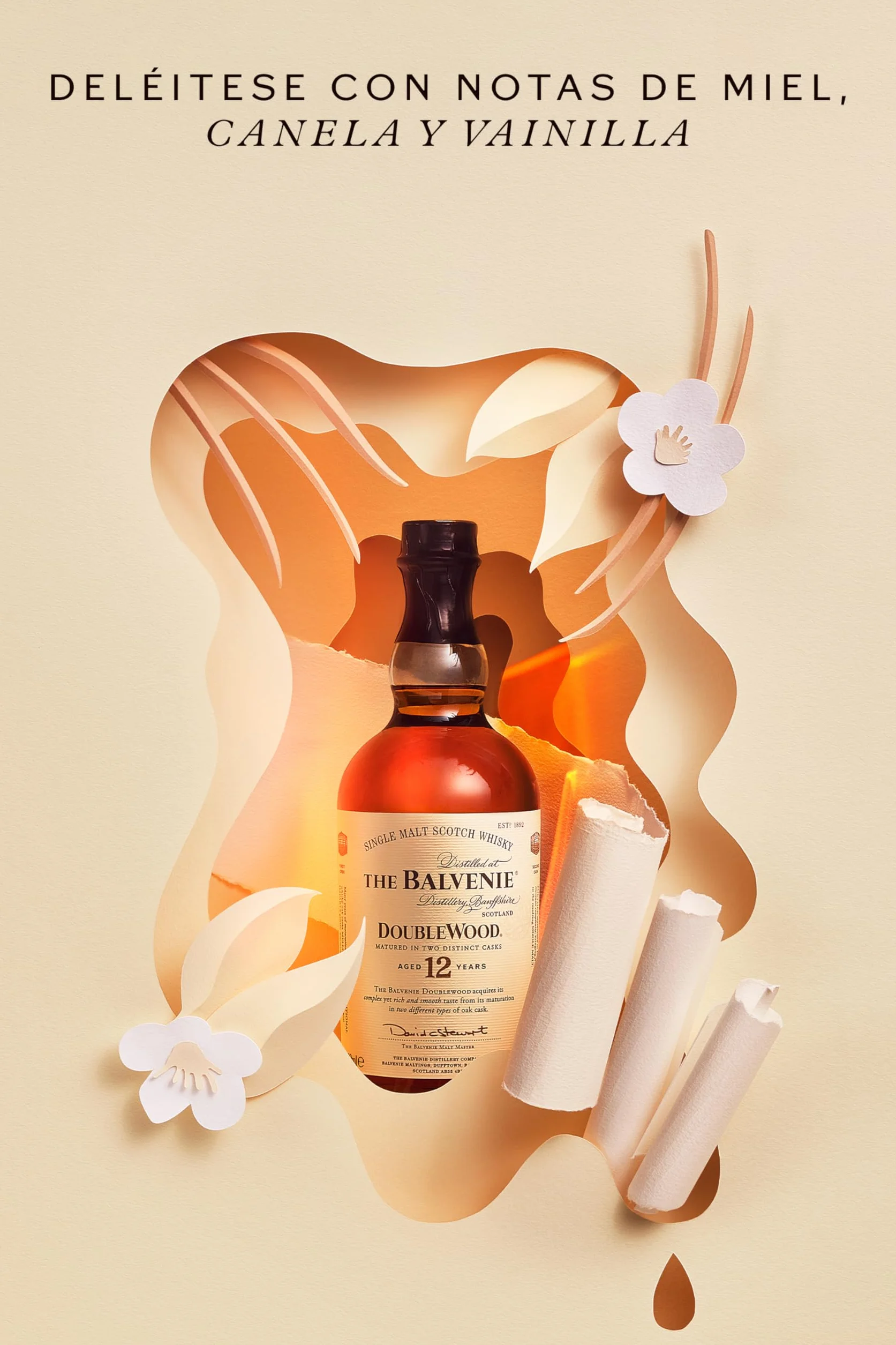 The Balvenie DoubleWood 12 años whisky de malta escocés, 70cl