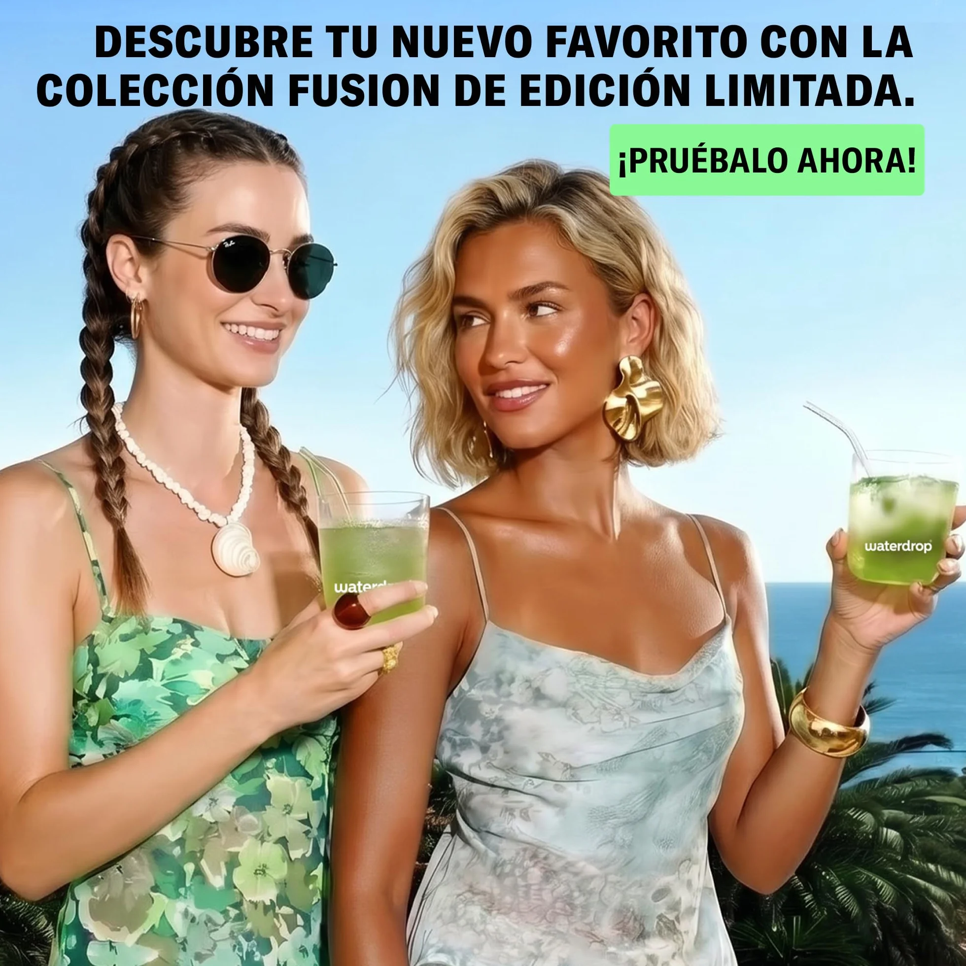 waterdrop® Microdrink FUSION COLLECTION - Set de 36 Pastillas Saborizantes para Agua - Mix de Frutas - Vitaminas C y B12 - Sin Azúcar y Bajo en Calorías - Alternativa Saludable a los Refrescos