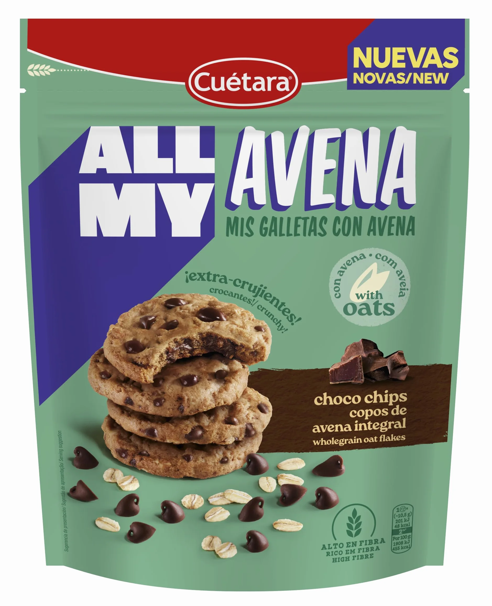 ALL MY Avena Choco 160g Cierre ZIP
