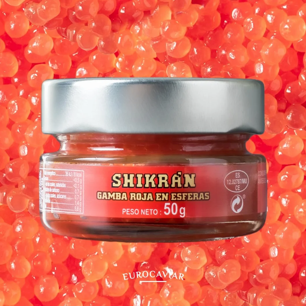 GAMBA ROJA EN ESFERAS, 100g