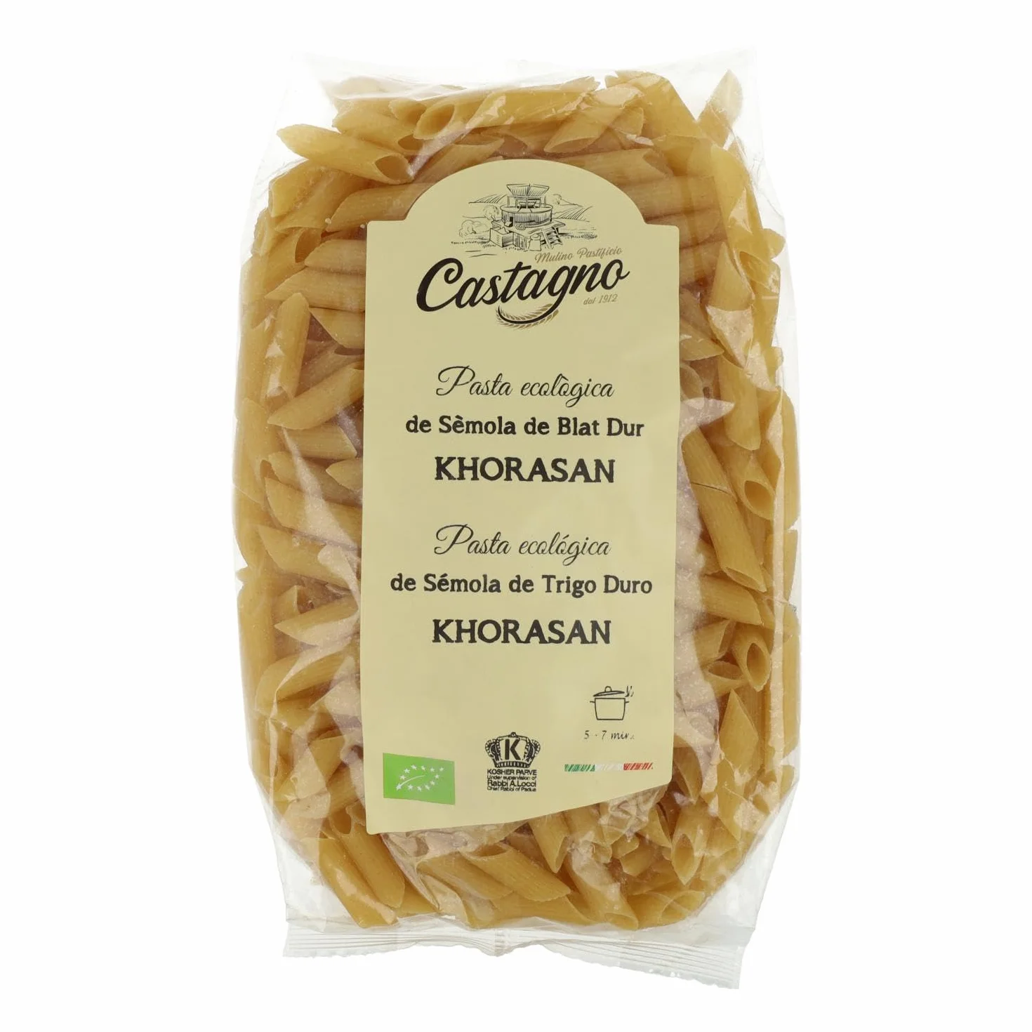 Macarrones Kamut ECO Castagno 500 g