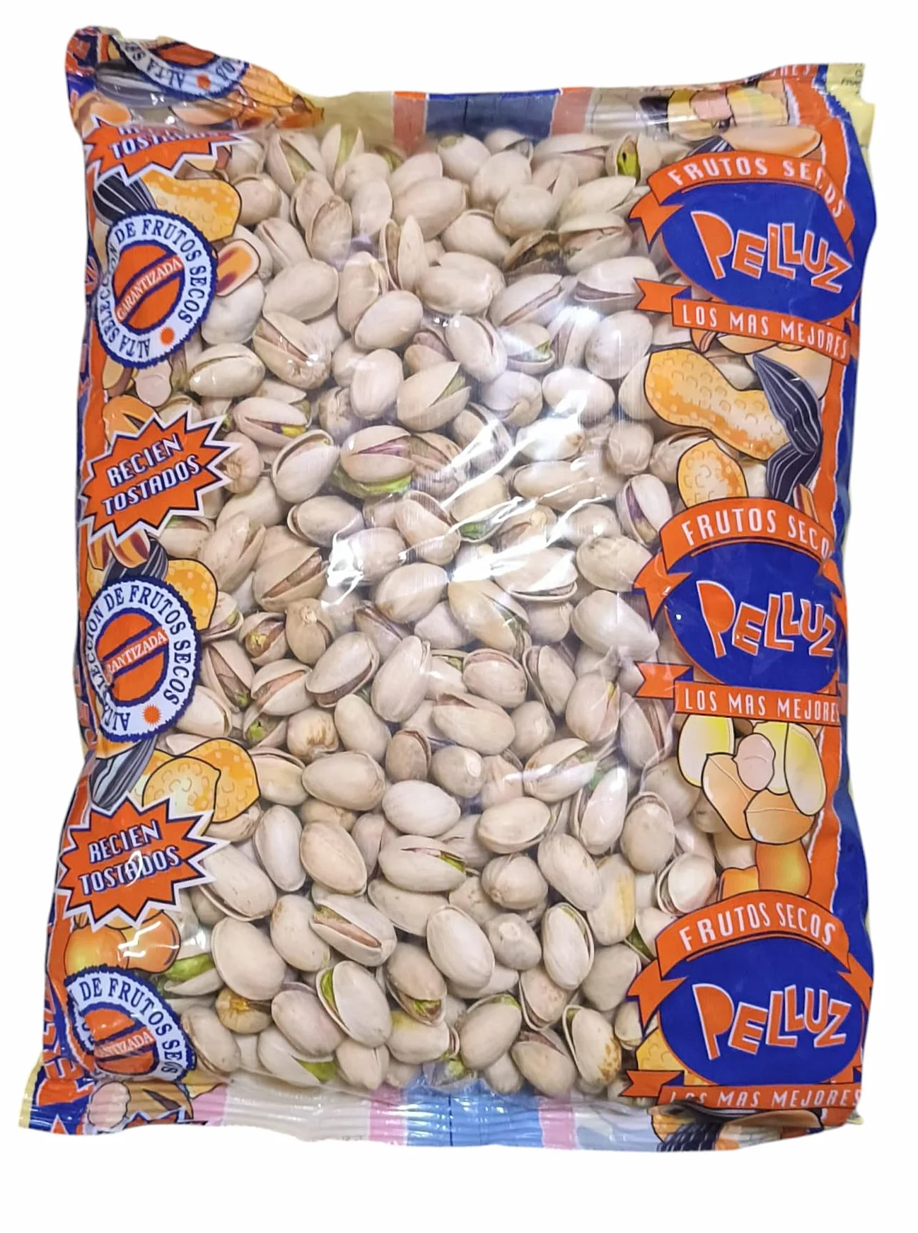 Pistachos Crudos con Cascara 1 Kg - Pelluz - Pistacho crudo - Pistachos naturales