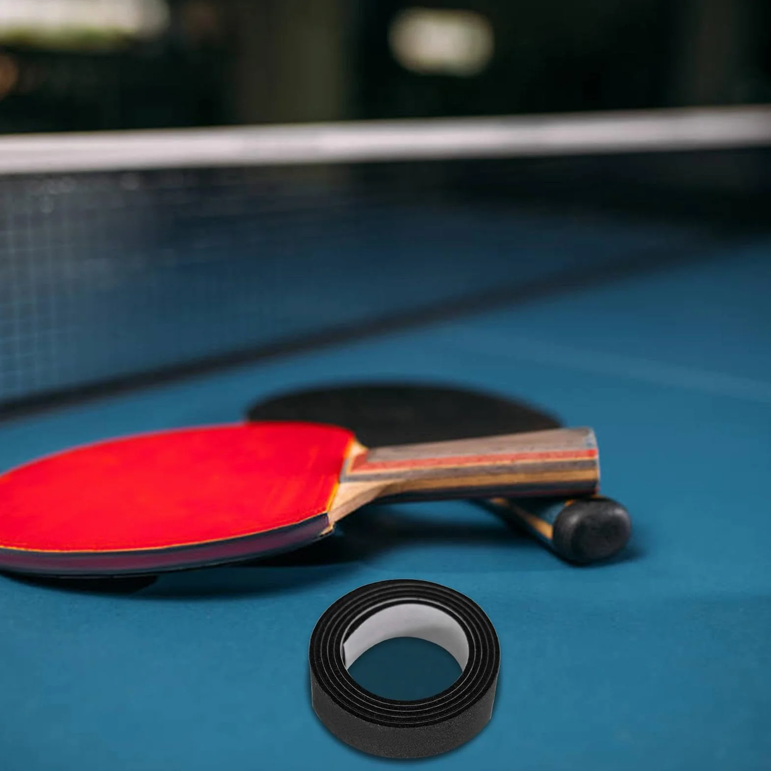 Cinta protectora de borde de remo de ping pong, protector lateral anticolisión para raqueta de tenis de mesa