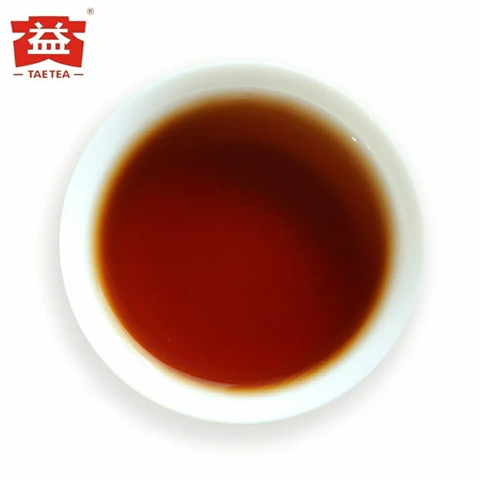 Té chino 7452 Chi Tse Beeng 1901 Shu Puer Tea 2019 TAETEA Puerh maduro 357g