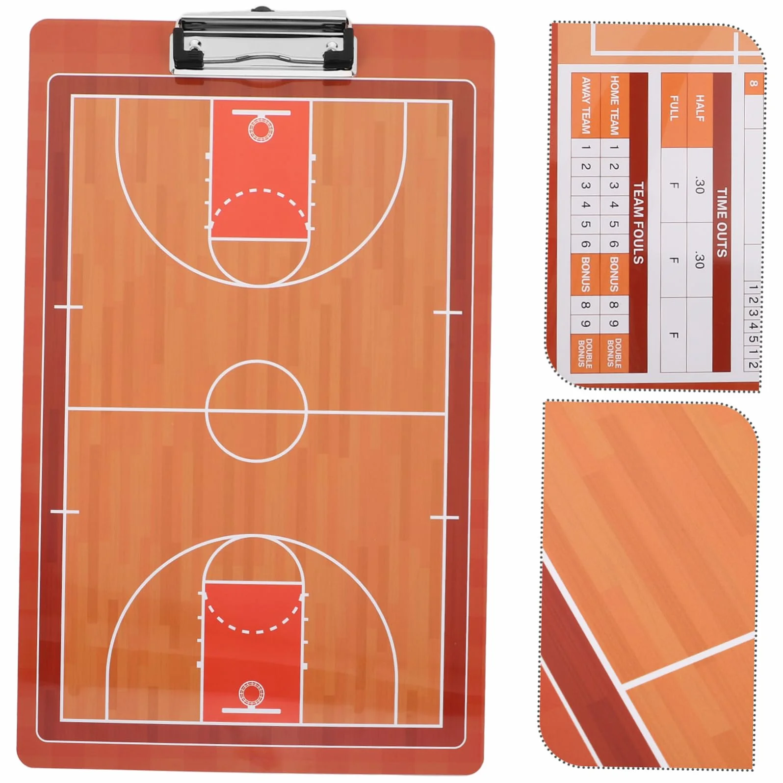 UPKOCH Tablero Baloncesto Entrenador PVC Borrable 40x40 cm Portátil Estrategia