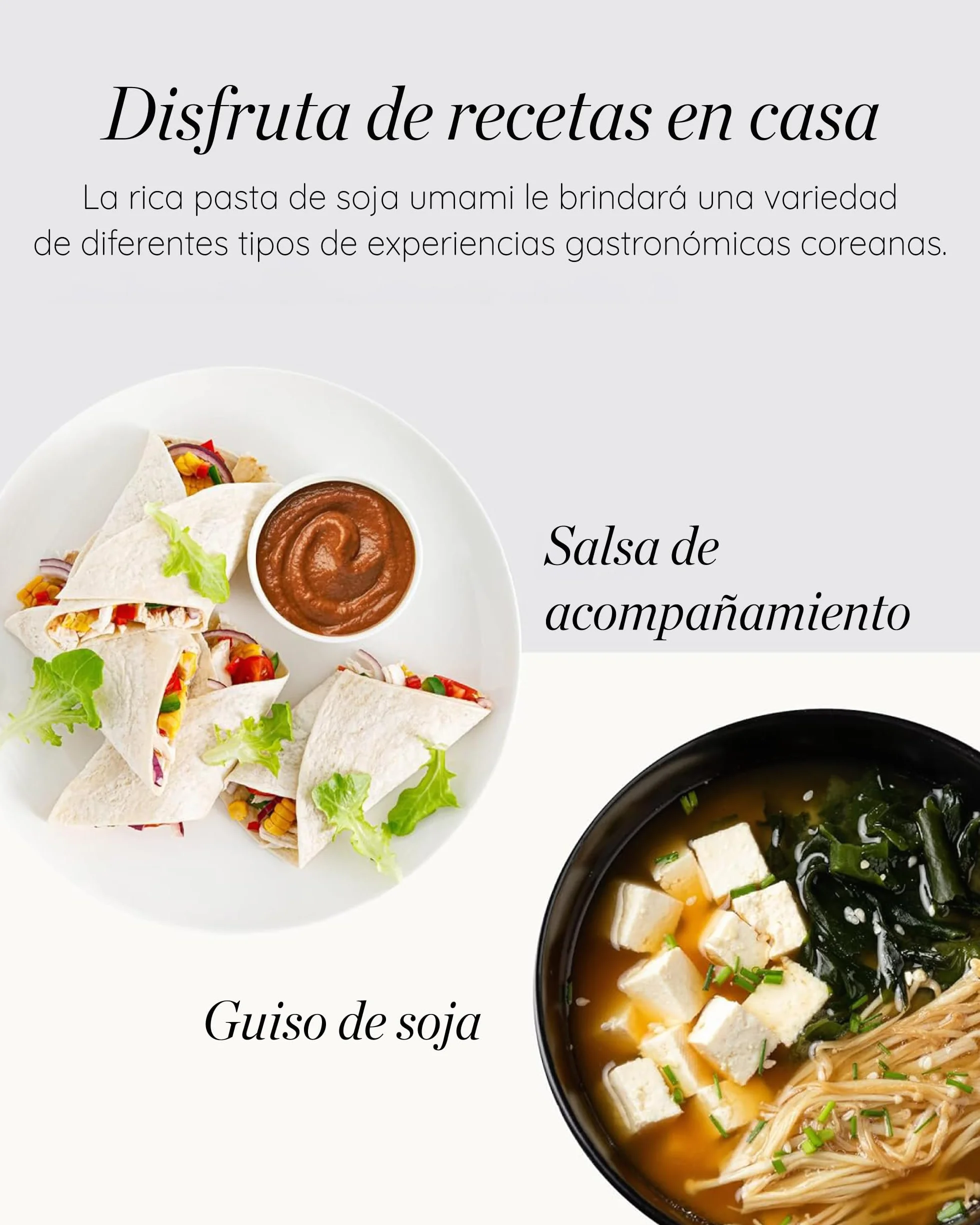 Pasta de soja coreana "Doenjang" de Sempio - Vegana, pasta de miso tradicional 460gr