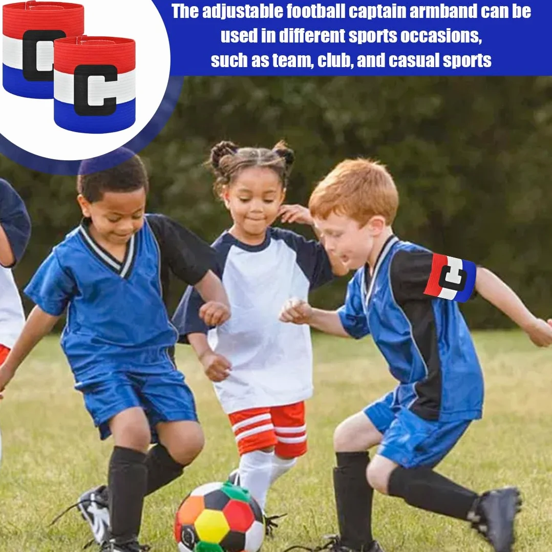 Brazalete Capitán Elástico para Deportes Niños Hombres