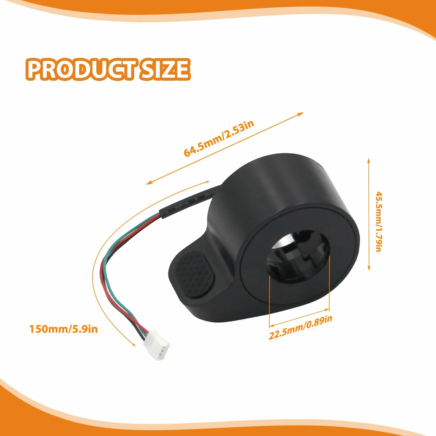 Acelerador Patinete Eléctrico para Xiaomi M365 Essential Electric Pro