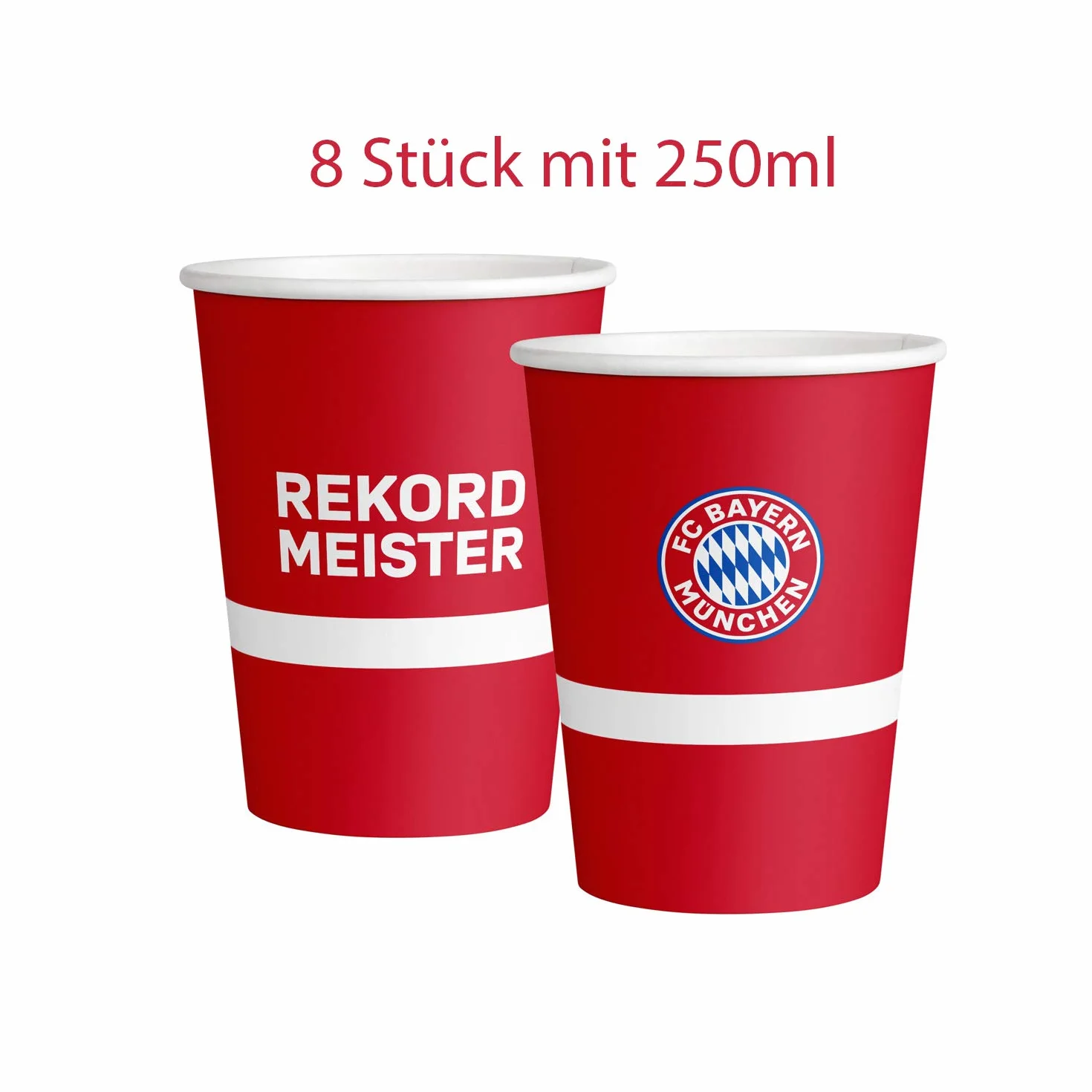 FC Bayern München Set de fiesta de fútbol XL, 34 piezas, decoración para cumpleaños