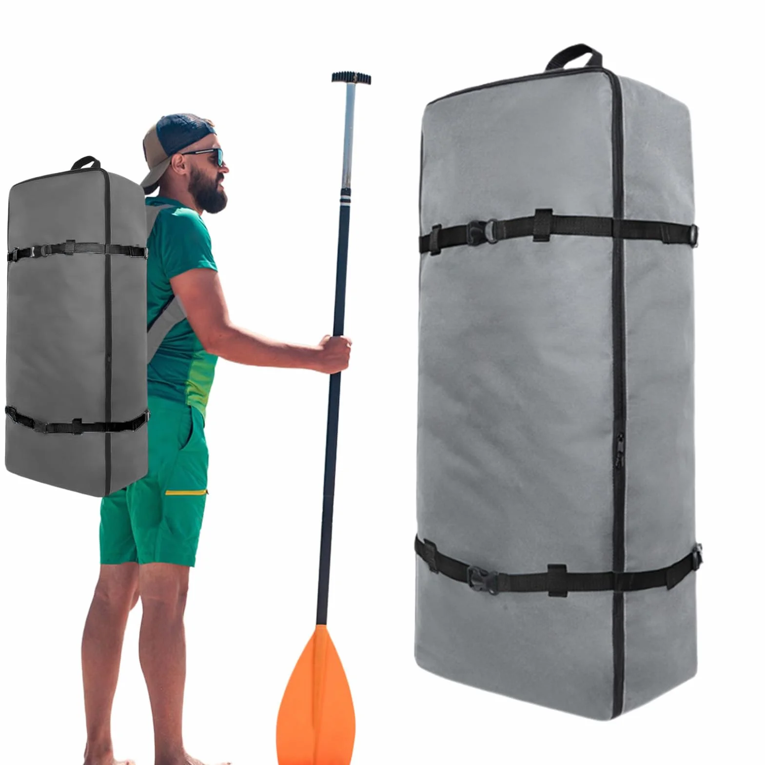 Bolsa Oxford 600D para tabla de remo, mochila impermeable con asa y correa ajustable