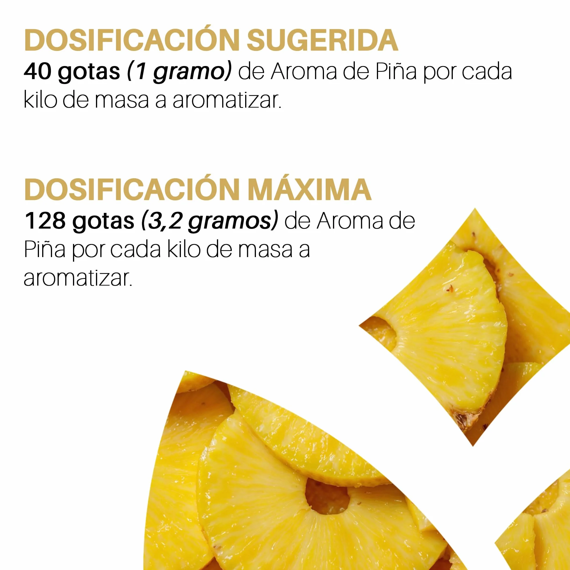 LUIZ AROMAS | Aroma Piña - Aroma Alimentario en Gotas para dulces de Hornear, Pasteles, Bizcochos y Tartas | Producto Vegano sin Calorías y sin Azucar | Producto 100% Italiano (30g)