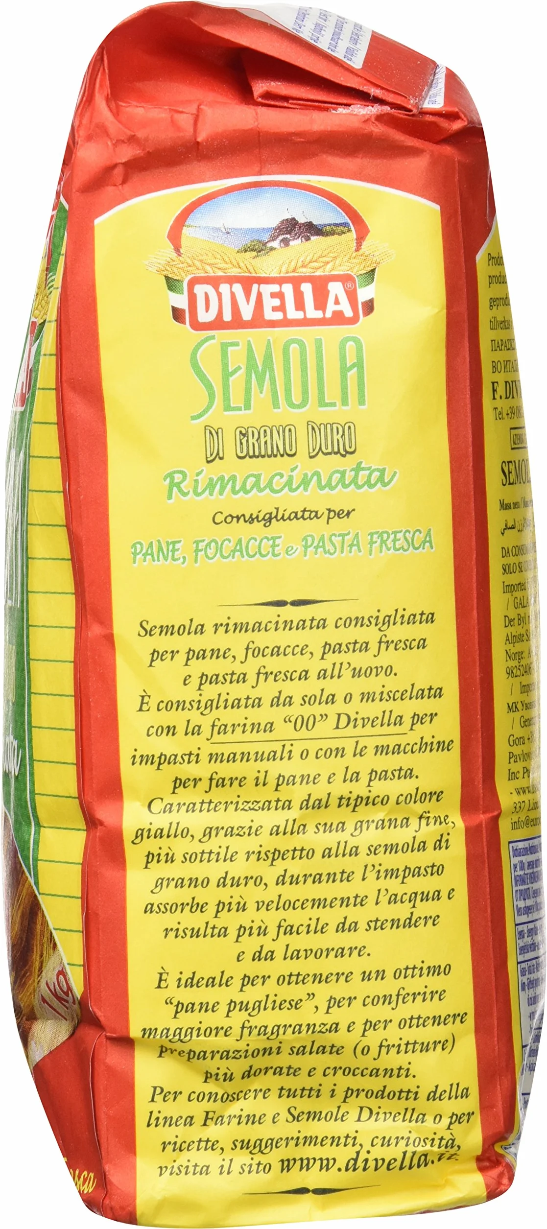 Divella Sémola G.Duro remacinada, 1000 g
