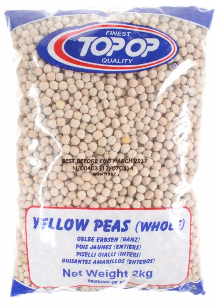 Guisantes amarillos enteros Top-Op 2 kg