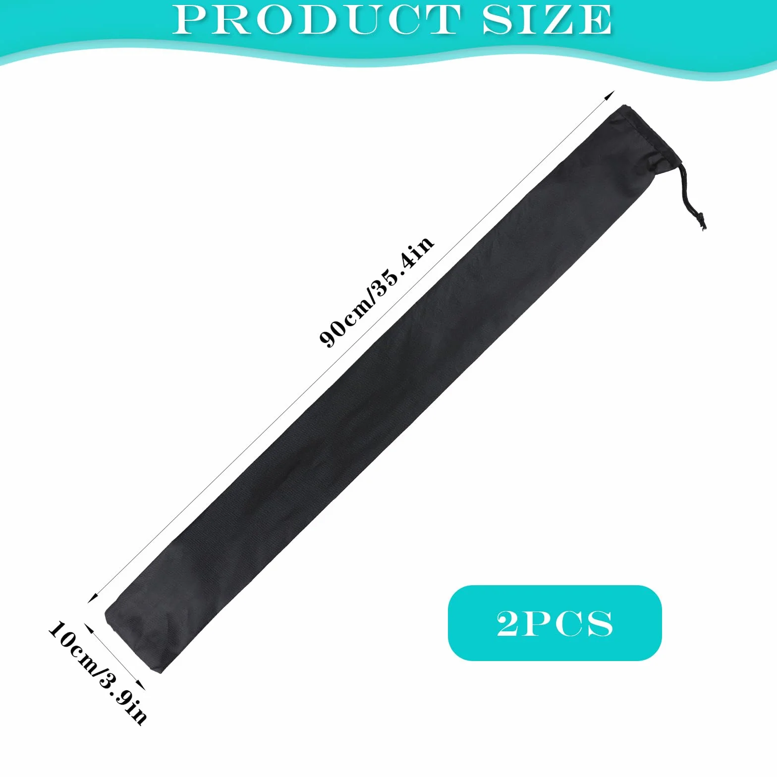 Funda para palo de billar 35 pulgadas, funda suave para tacos de billar, bolsa de transporte de almacenamiento