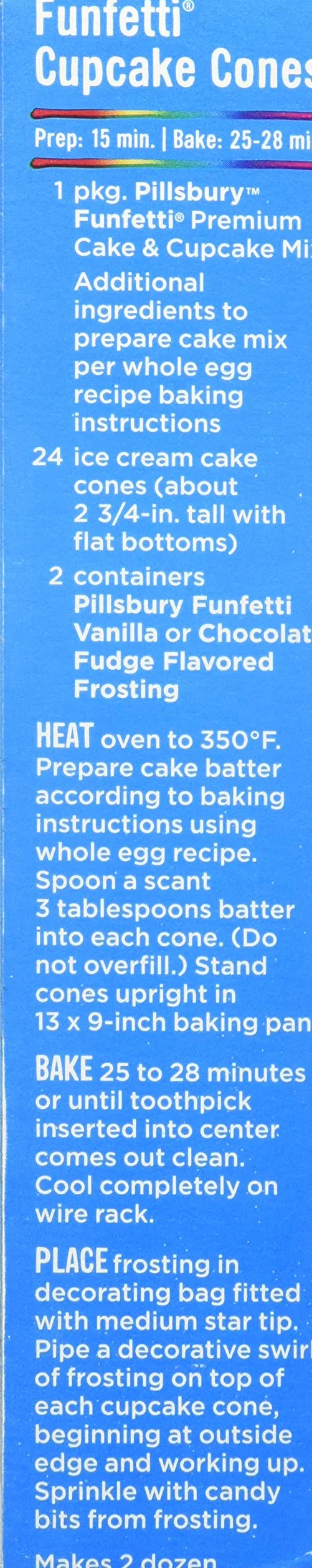 Pillsbury Funfetti Cake Mix 15.25 oz