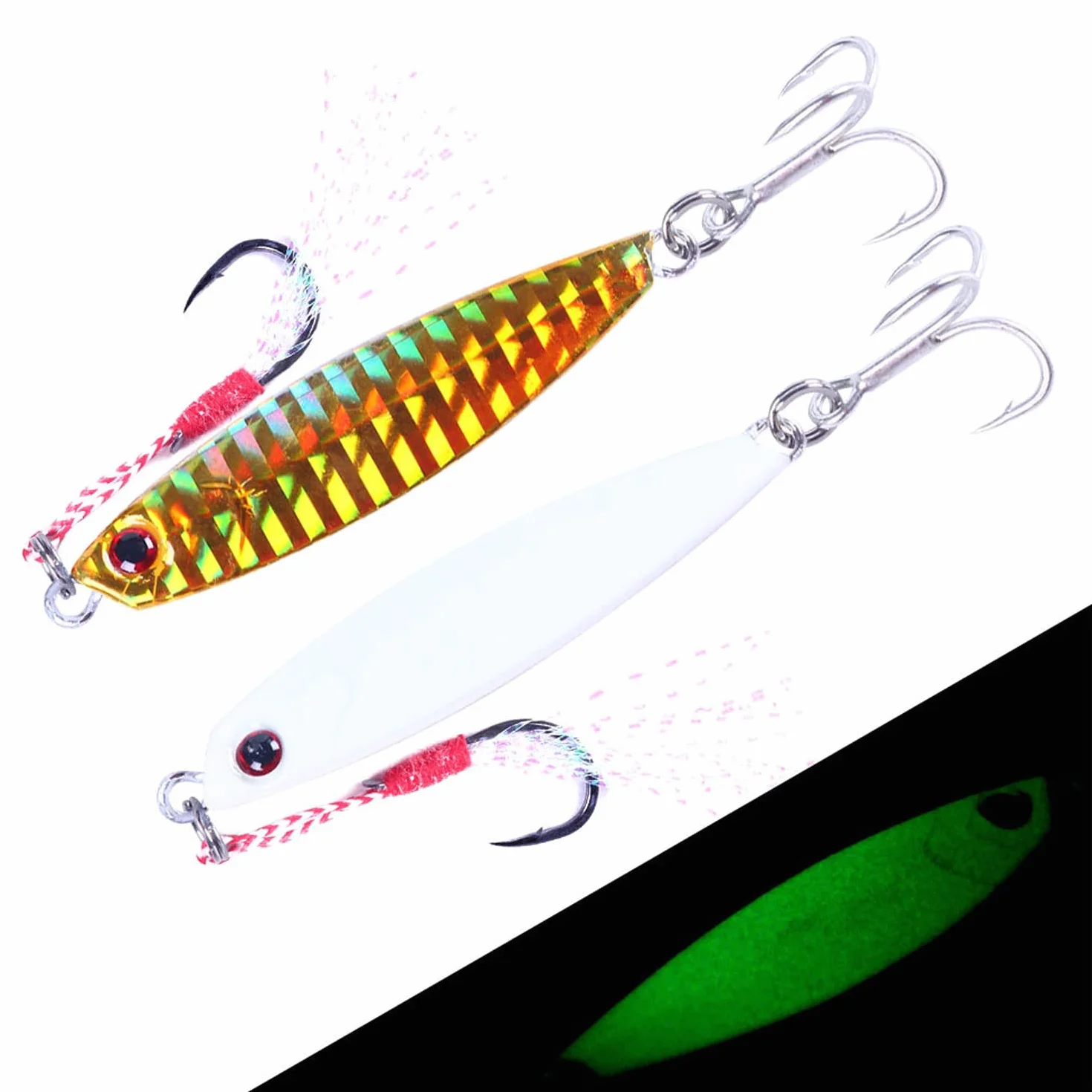 Señuelo de pesca Metal Jig Inchiku Tenya Madai Jig Kabura 10g-40g Vertical Jigging para agua salada