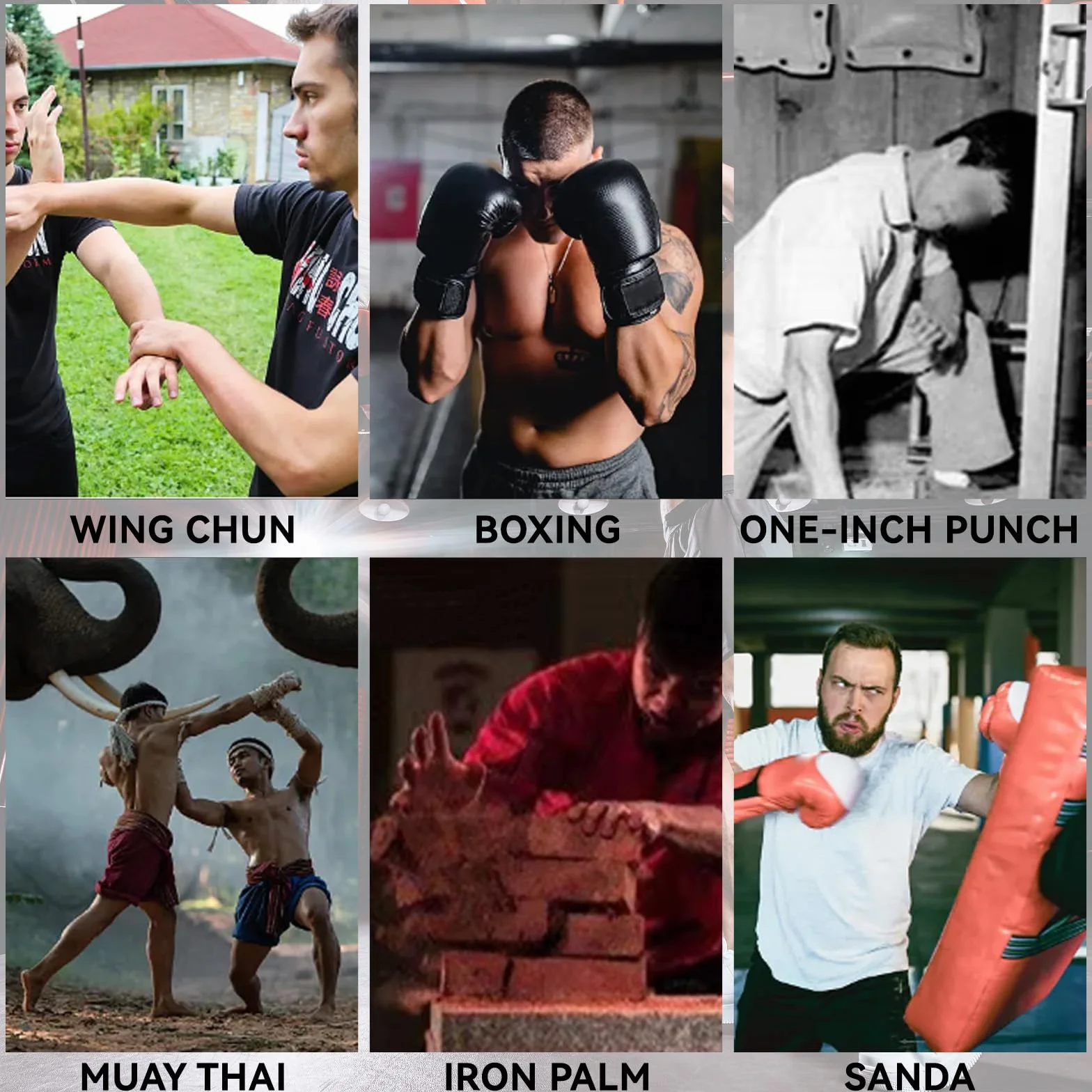 Saco de Boxeo Wing Chun, Bolsa de Arena de Pared Resistente Cremallera 3 Tamaños Lona Entrenamiento Boxeo Muay Thai Sanda