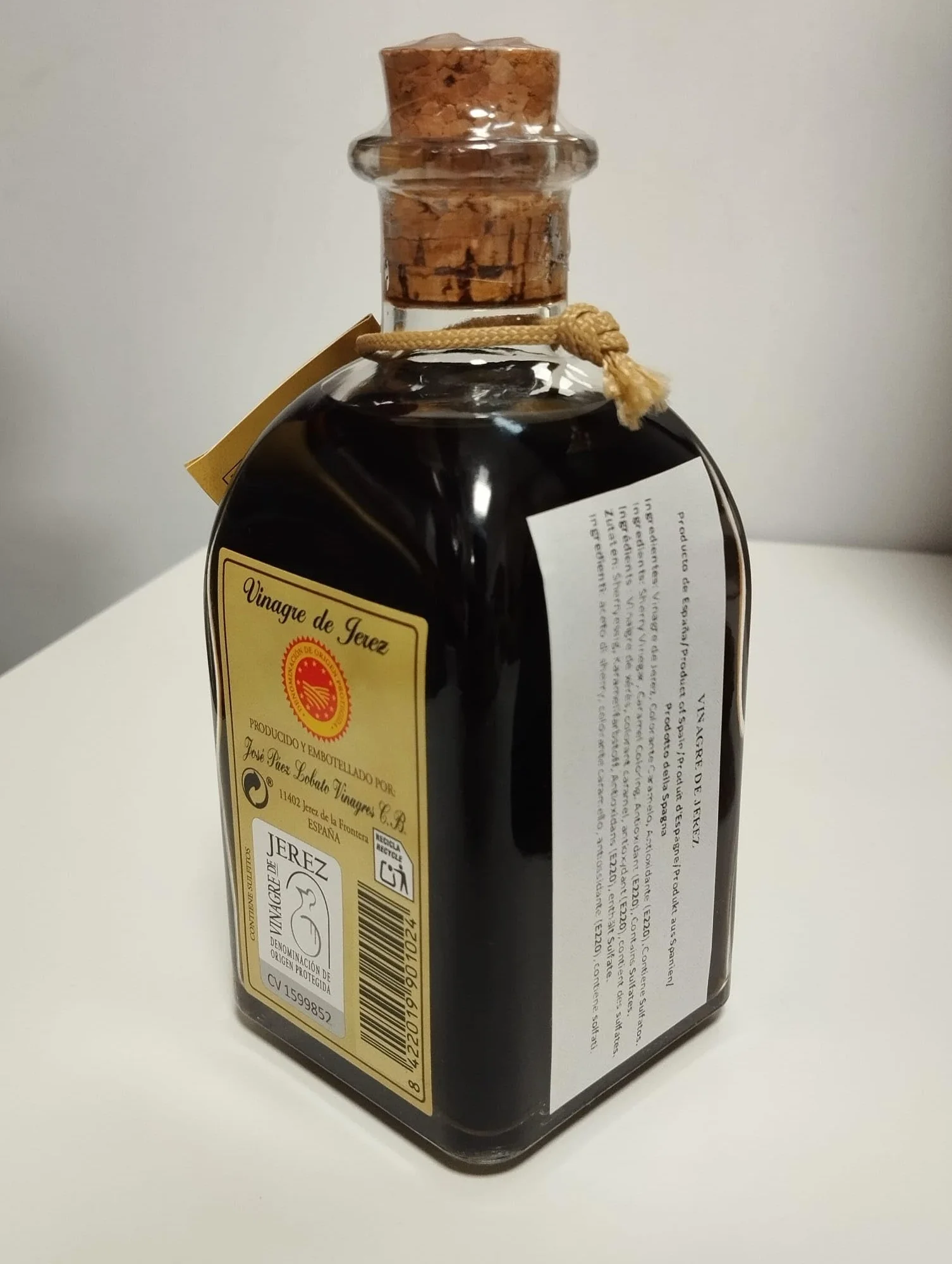 Capirete | Vinagre de Jerez Reserva | Gran Capirete 50 años | 250 ml