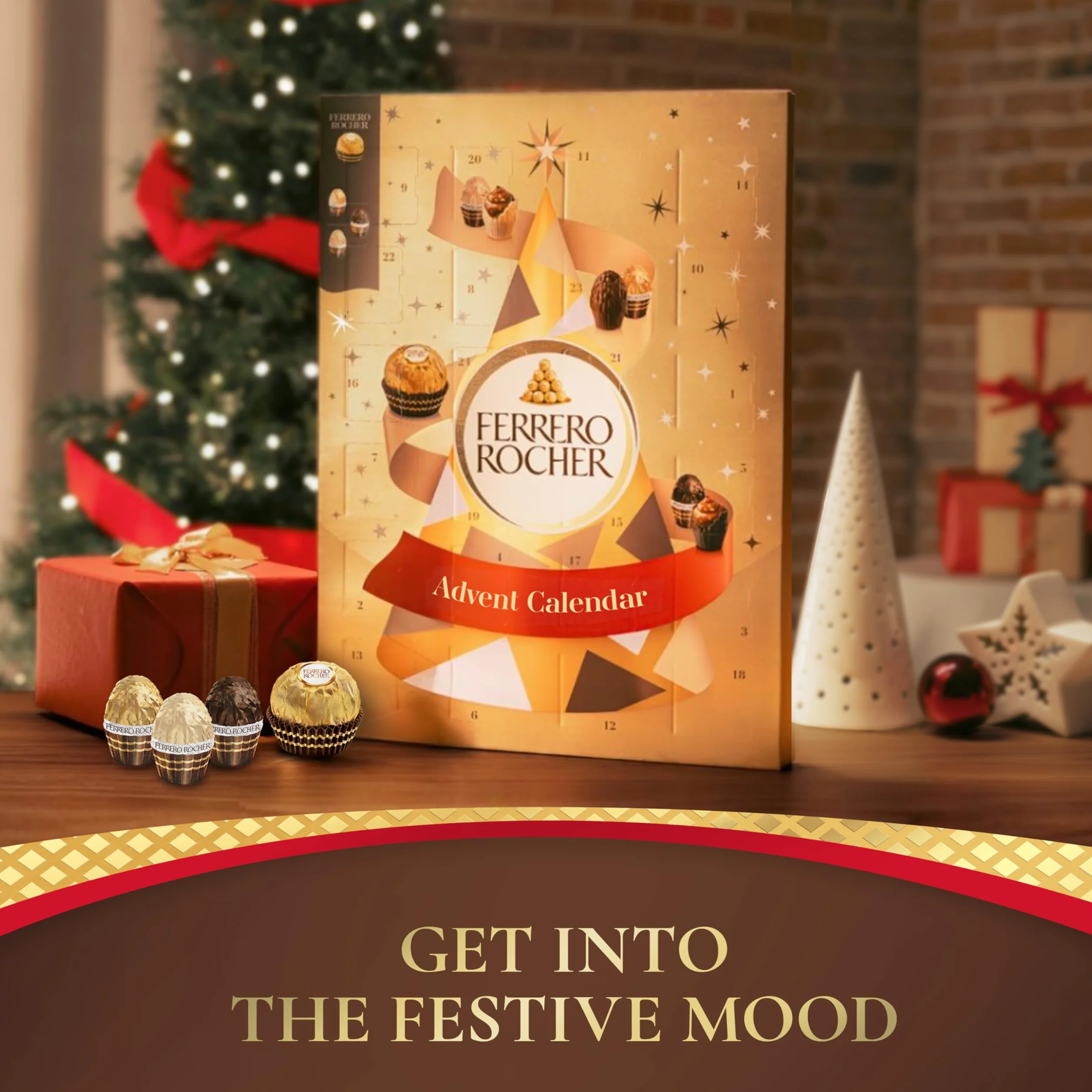 Calendario de Adviento Ferrero Rocher Golden Moments 258 gramos
