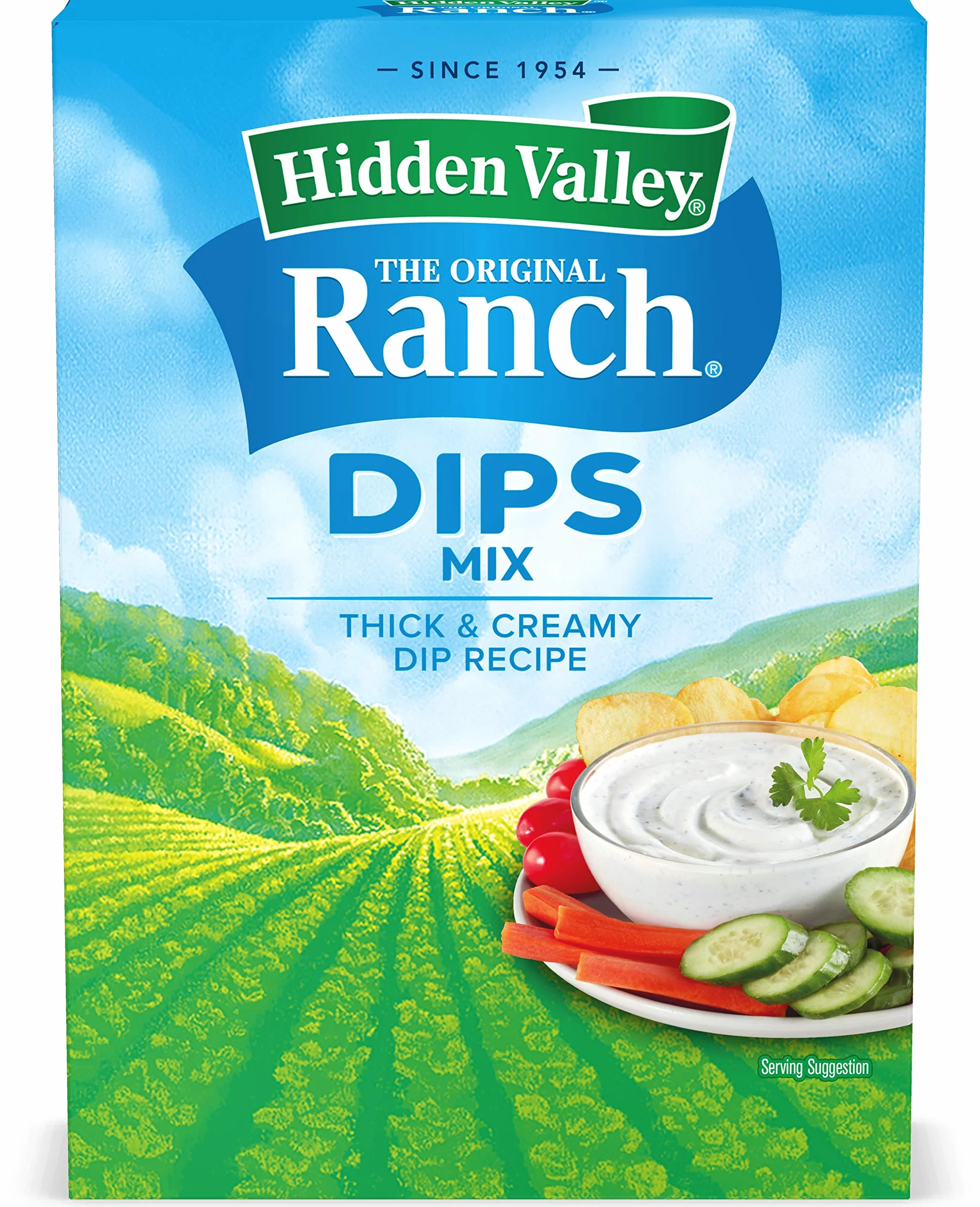 Hidden Valley Dips Mix - Original Ranch - 1 oz - 4 Count