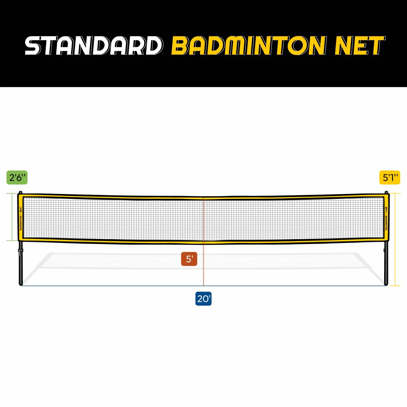 A11N SPORTS Outdoor Badminton Set A11N