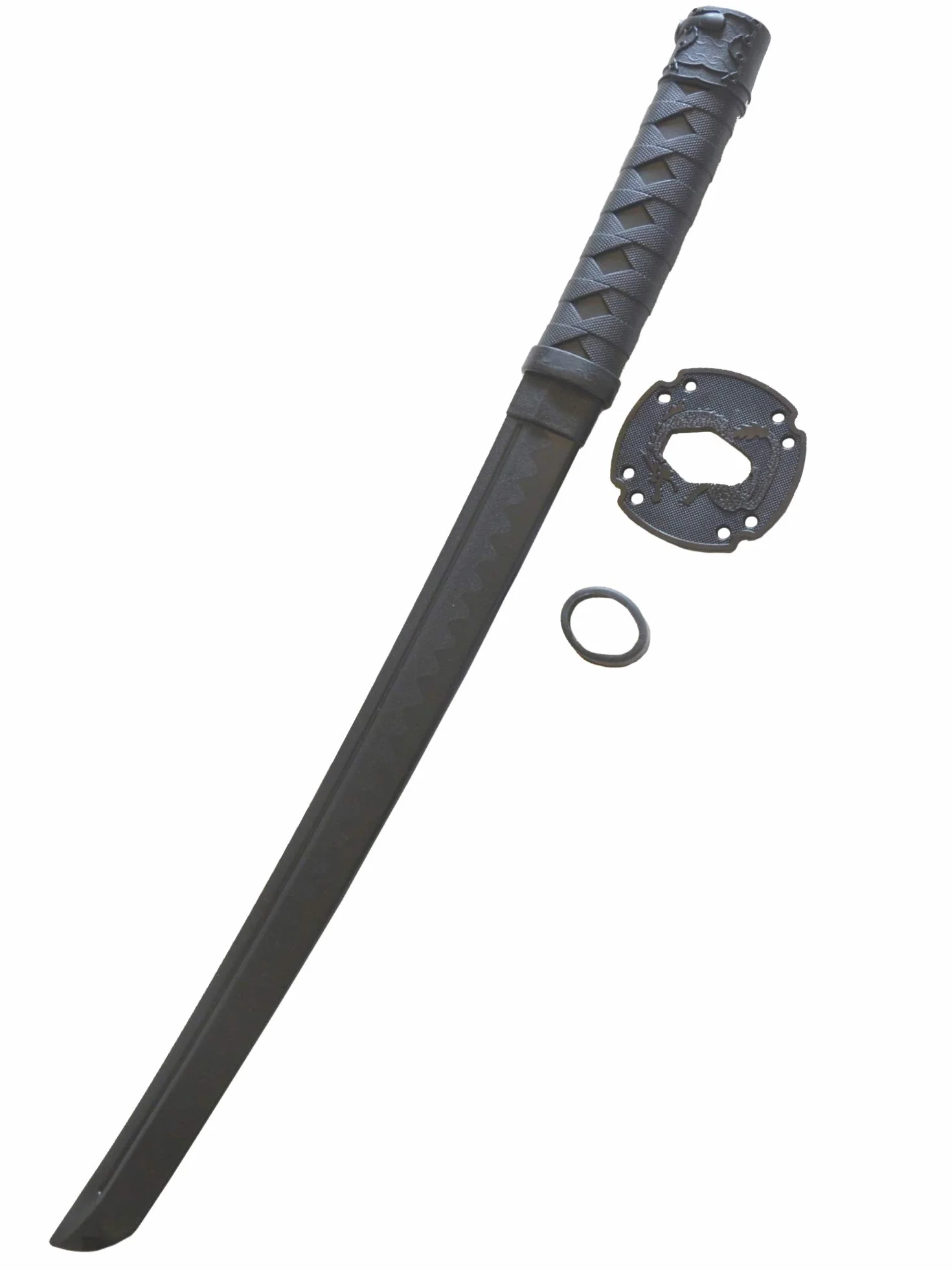 Wakizashi Espada de Entrenamiento Japonesa Polipropileno Tsuba 60 cm