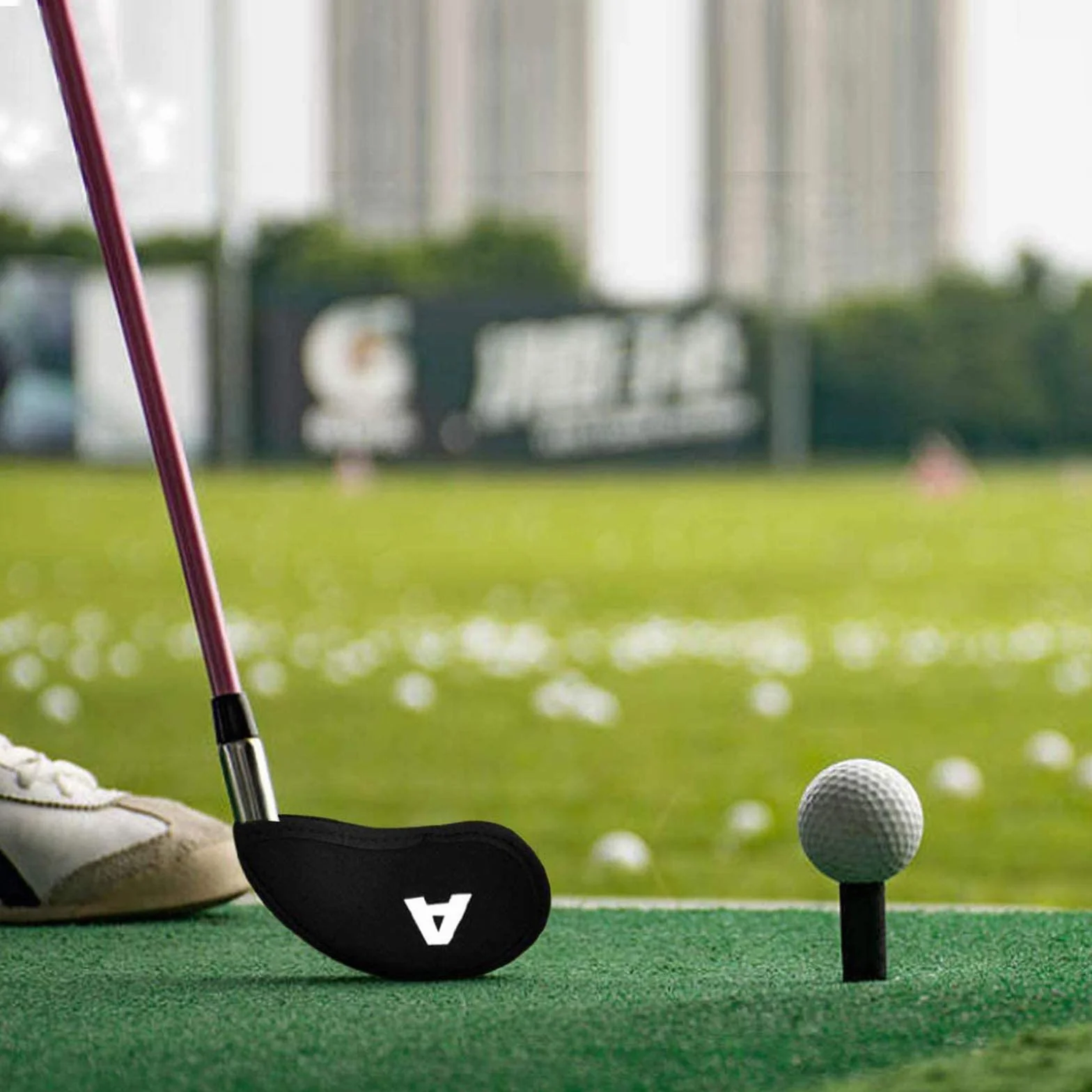 Fundas para Cabeza de Club de Golf – Fundas Protectoras de Hierro con Número Impreso – 2 Piezas