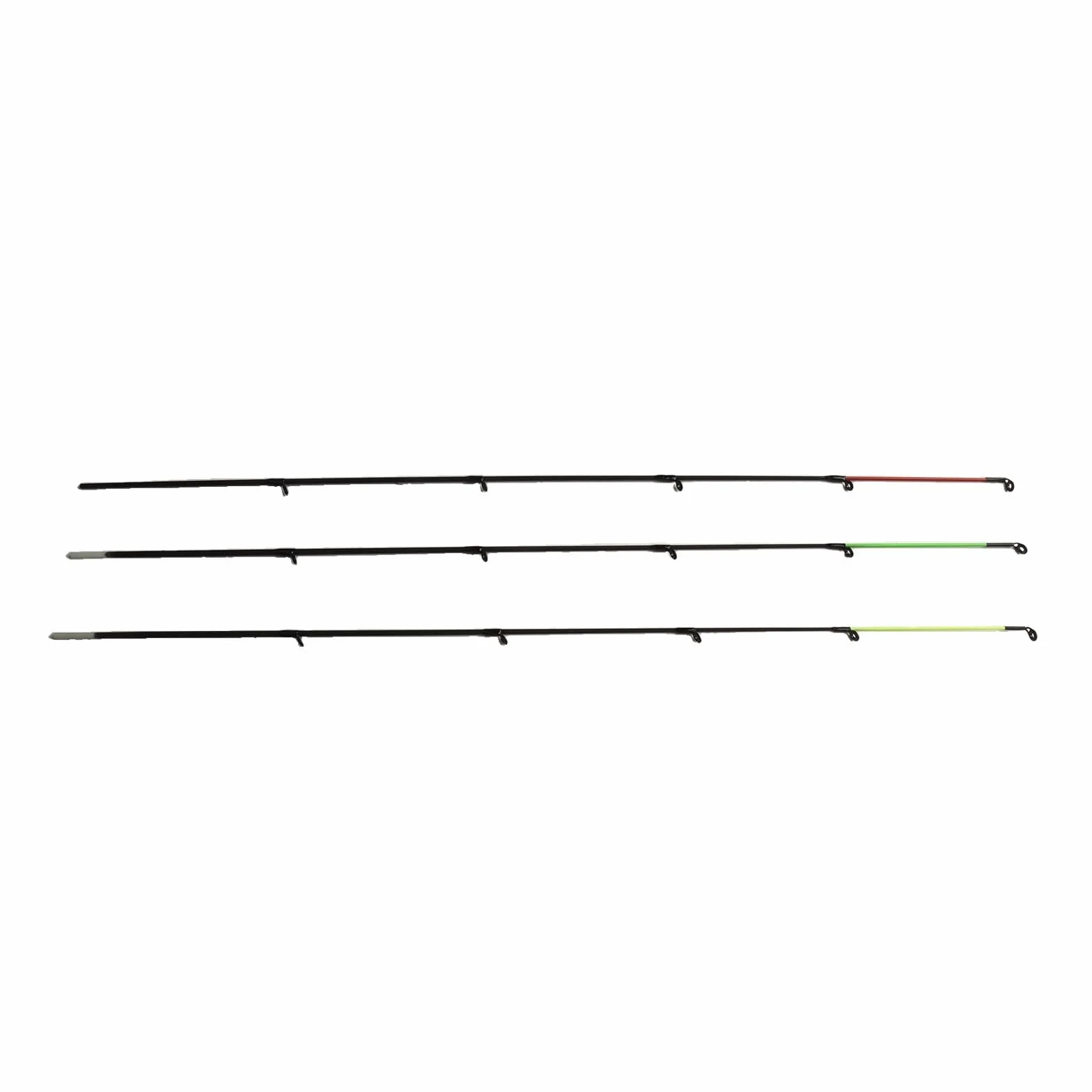 Yhenlovtt Punta de caña de carbono reemplazable fibra de vidrio para carpas M/L/H 50-120 g