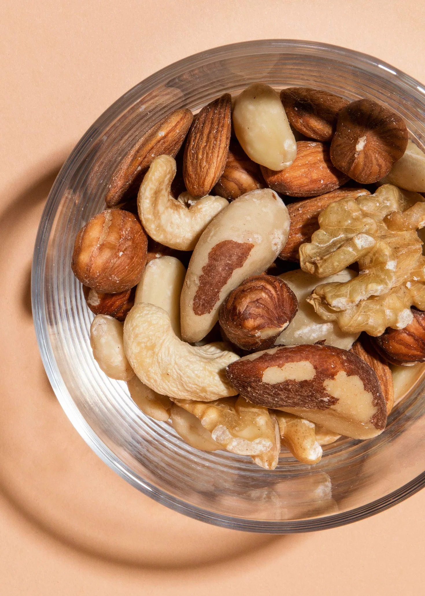 KoRo - Mix de frutos secos KoRo 1 kg - 100 % frutos secos naturales sin sal - Almendras,nueces de Brasil, anacardos, nueces, avellanas
