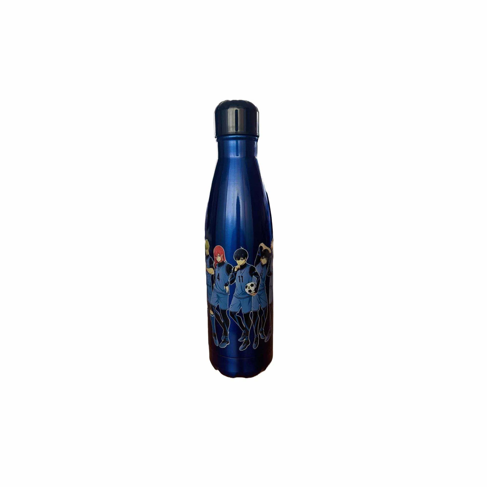 Homadict Pack de botella isotérmica Blue Lock + protección manga Caja decorativa estilo manga Licencia oficial