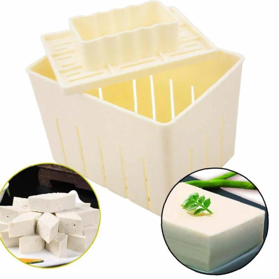Práctico de Bricolaje de plástico de Soja cuajada del Queso de Soja de Prensa del Fabricante del Molde Caja de Herramientas de Cocina casera