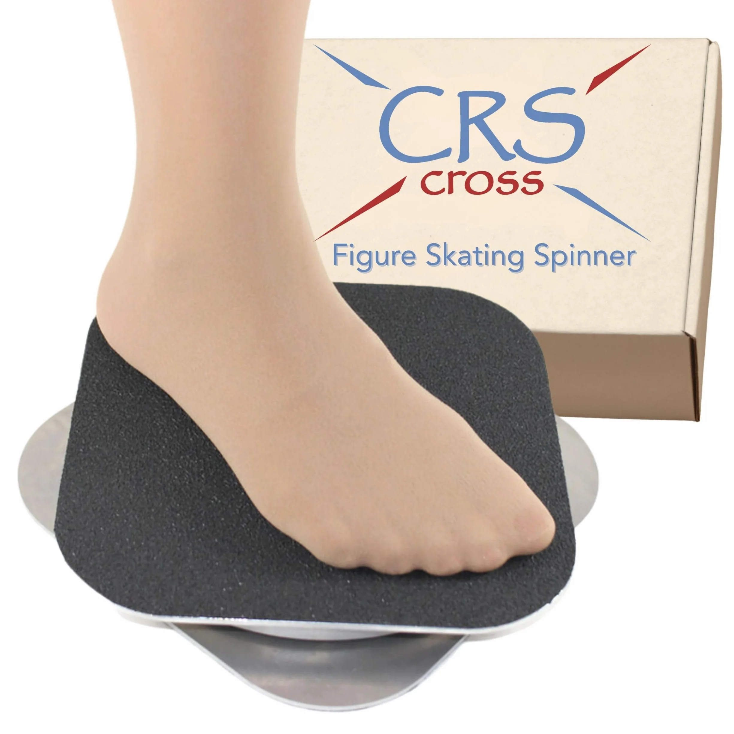 CRS Cross Patinaje artístico Spinner - Ayuda de Entrenamiento Metal 8 Inch Spin Trainer