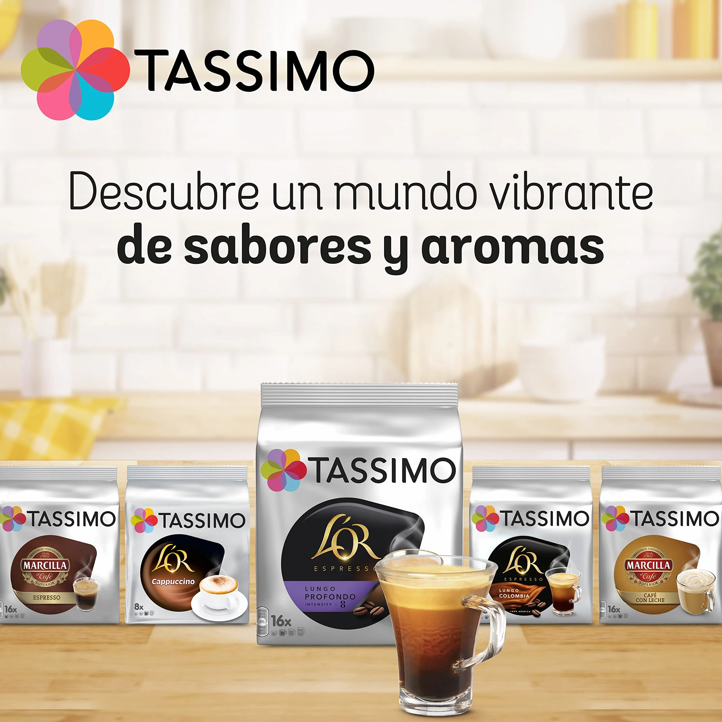 Tassimo Milka Chocolate con Leche Cápsulas 40 Compatibles Cafetera 5 Pack Amazon Exclusive