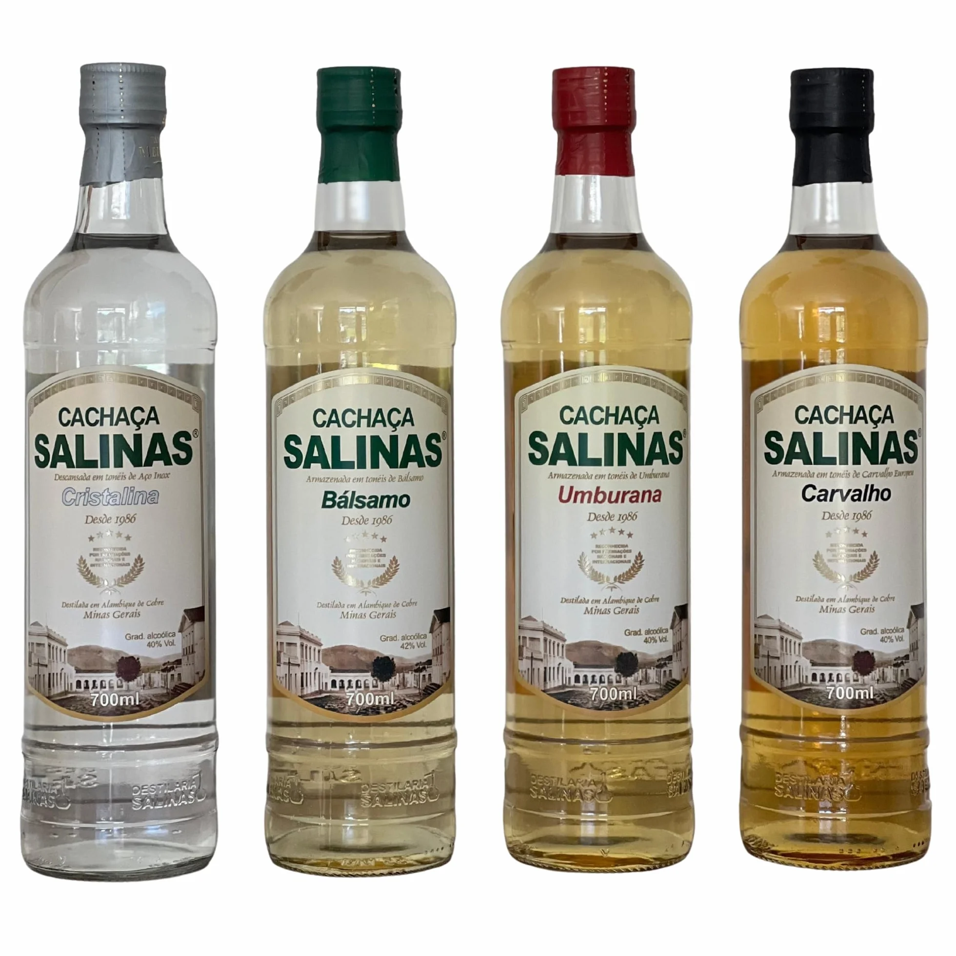 Cachaça Salinas Premium 700 ml Umbuarana – Destilado Artesanal de Brasil, ideal para Caipirinha, Cócteles y Mixología, envejecida (6 Botellas)