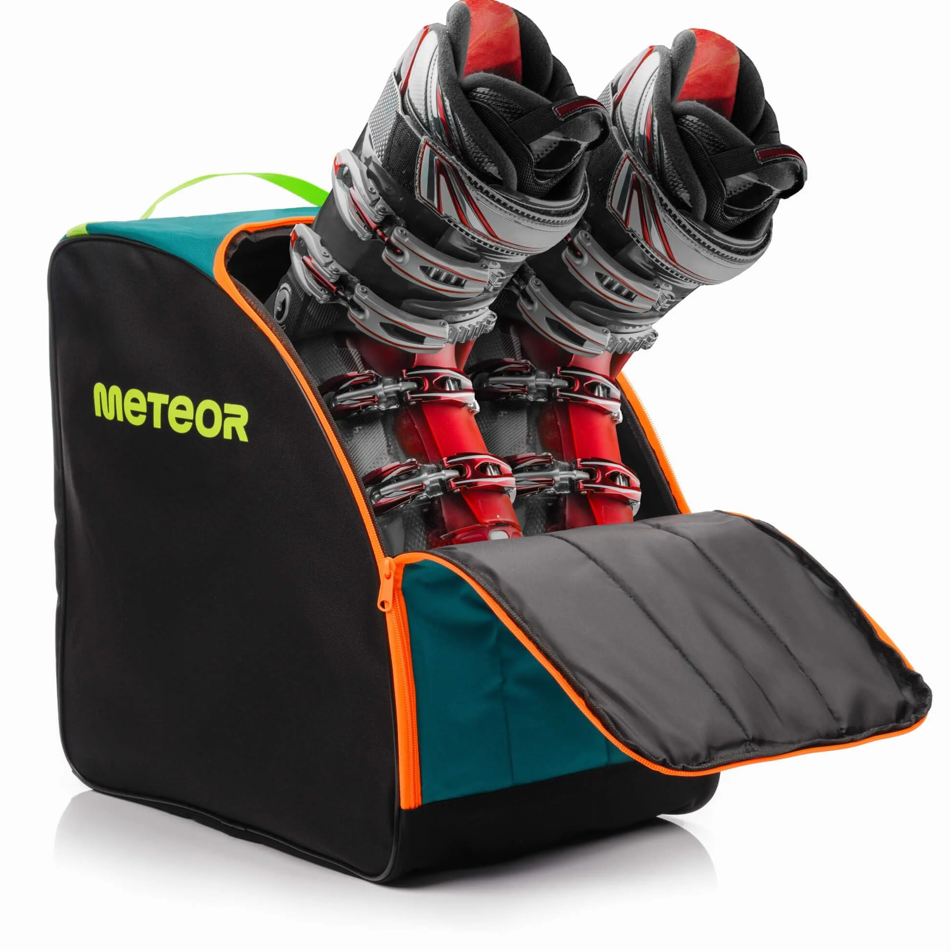 Meteor Bolsa Botas Esquí Mochila Snowboard Bolsillo Gafas Tabla Casco Patines