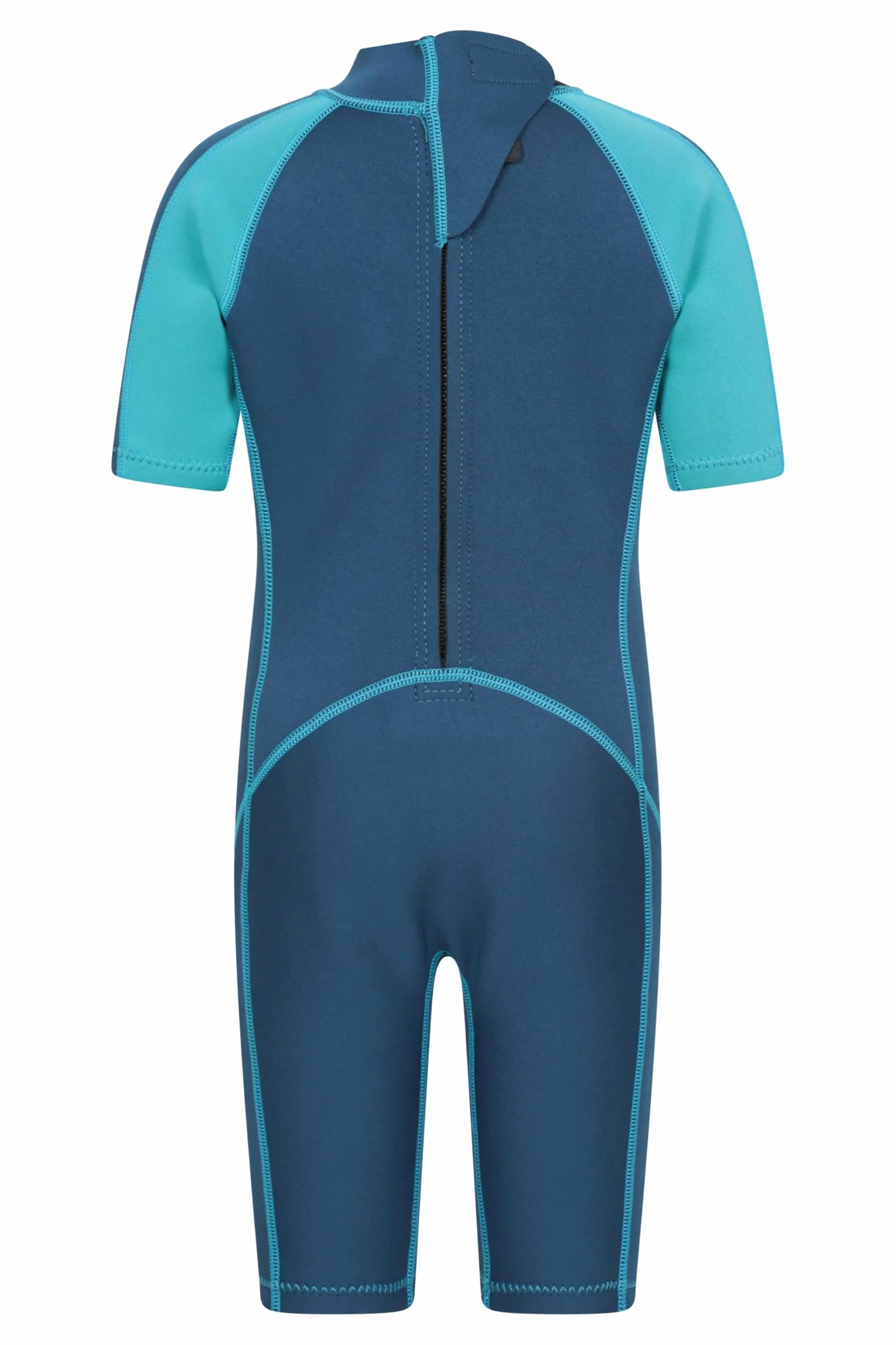 Mountain Warehouse Traje de Buceo Corto para niños 2.5mm Costuras Planas Cremallera fácil