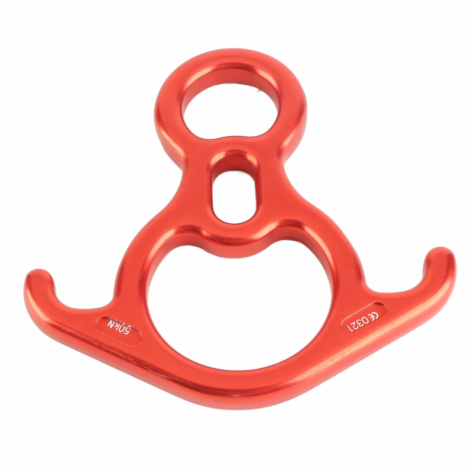 Descendedor de aleación de Aluminio Figura 8 Equipo de Escalada de Cuerda