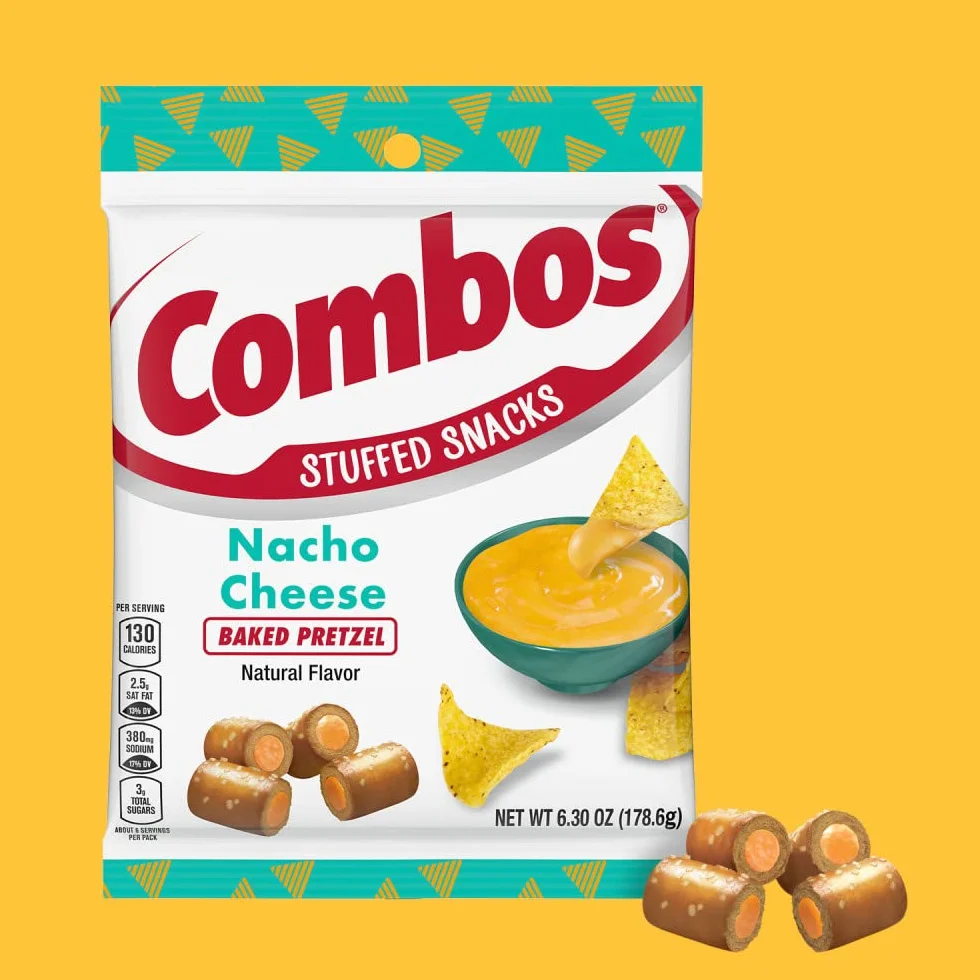 Combos Pretzels Nacho Queso 12 x 178.6g