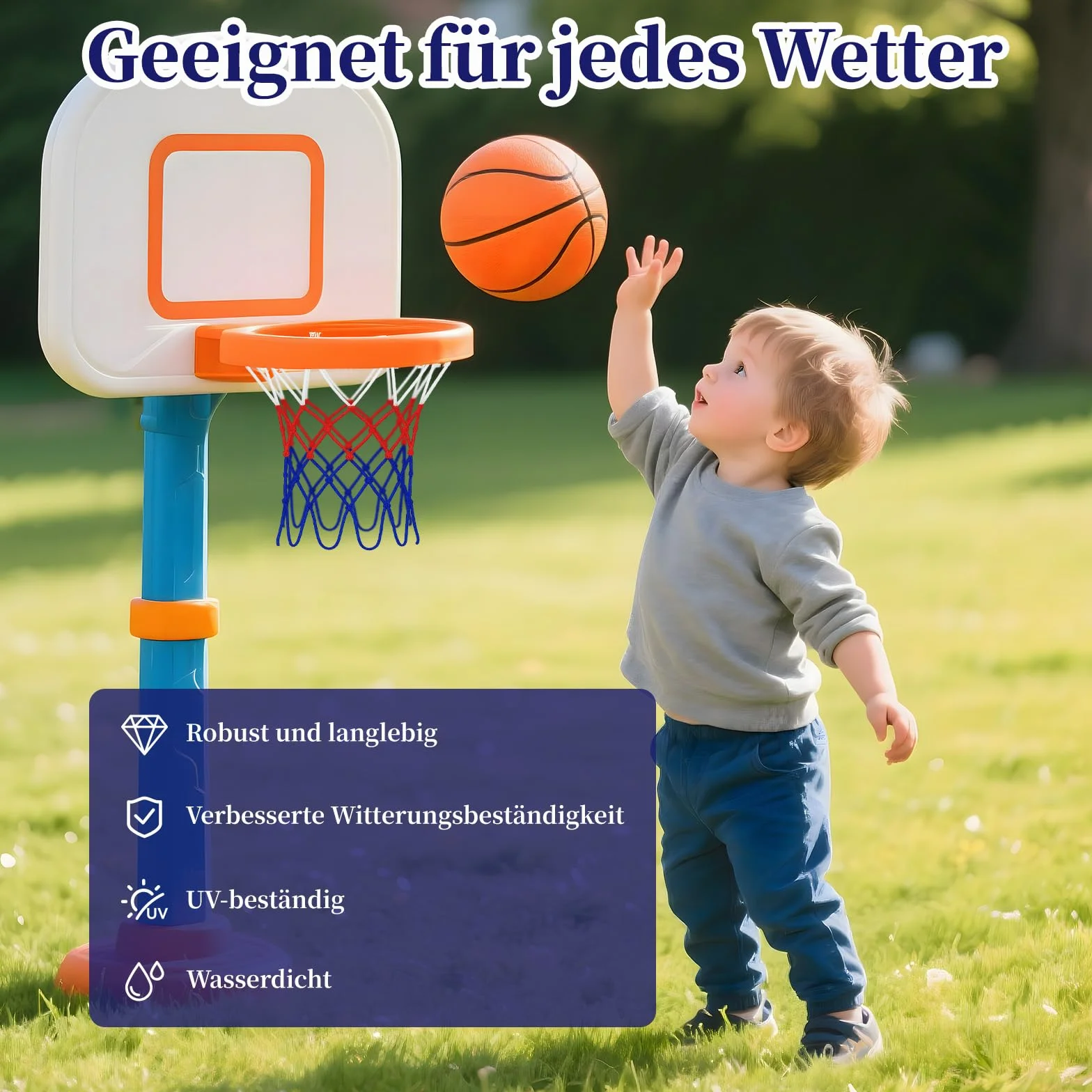 Red de repuesto para baloncesto, 3 unidades, 20-26 cm, 8 trabillas, interior y exterior
