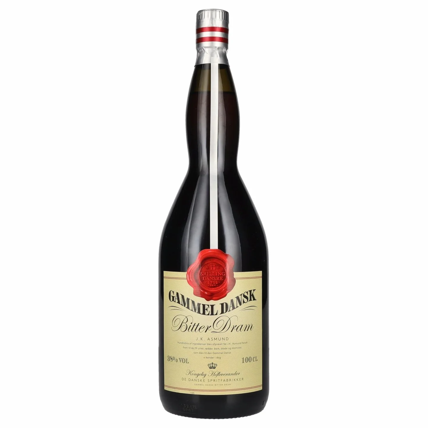 Gammel Dansk Bitter Dram 38% Vol. 1l