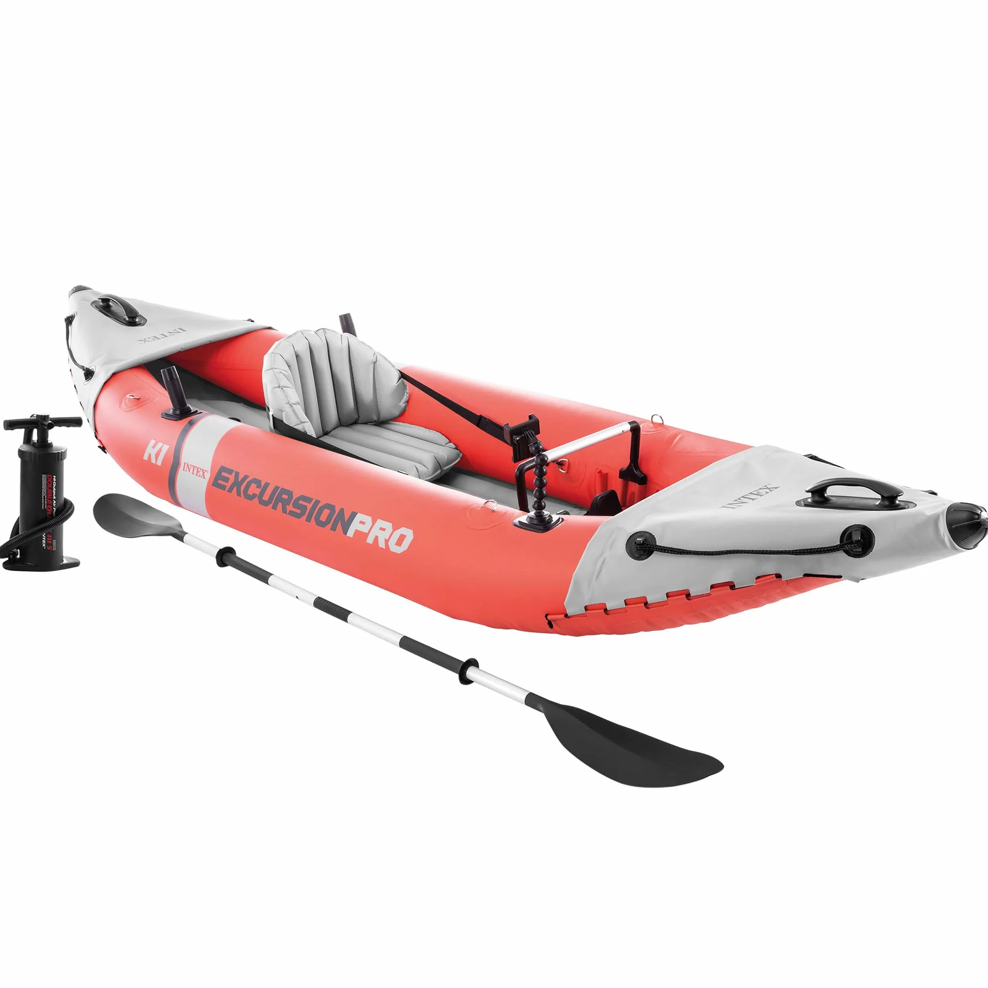 INTEX Kayak Hinchable Excursion Pro Remo + Hinchador