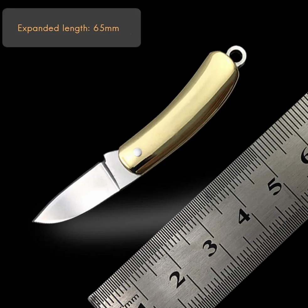 Mini Cuchillo Llavero Multifuncional Plegable de Supervivencia